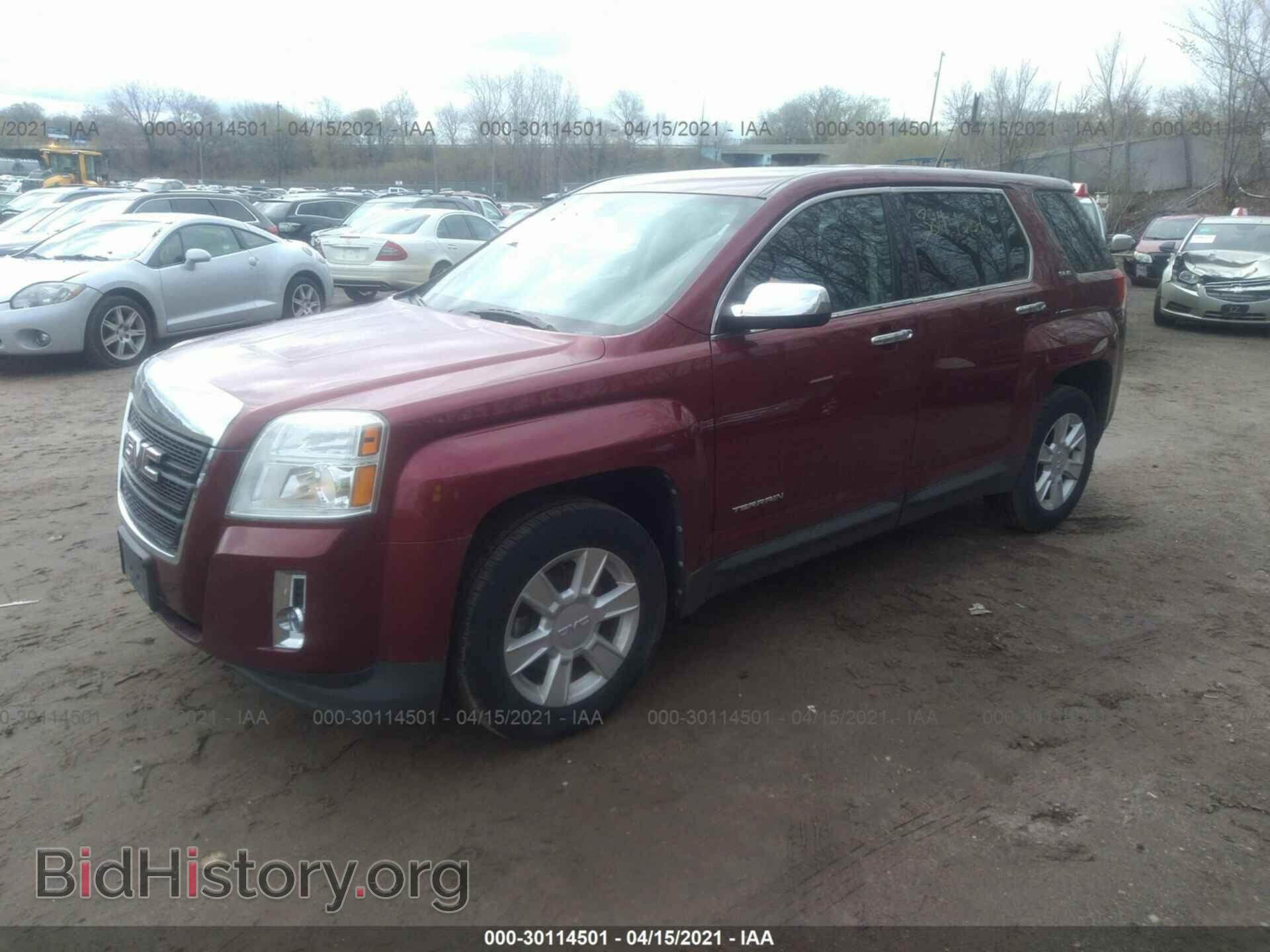 2010 GMC TERRAIN - VIN: 2CTFLCEW6A6344249 - Фото 2
