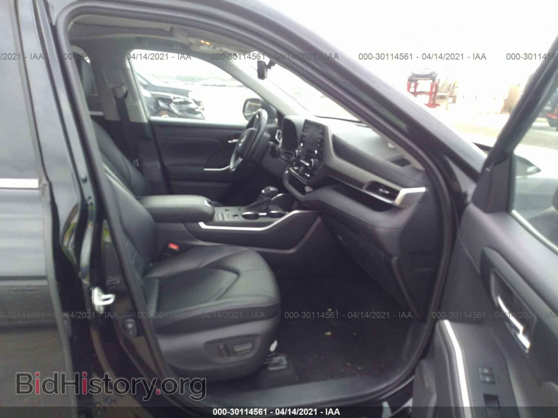 2020 TOYOTA HIGHLANDER - VIN: 5TDGZRAH0LS501937 - Фото 5