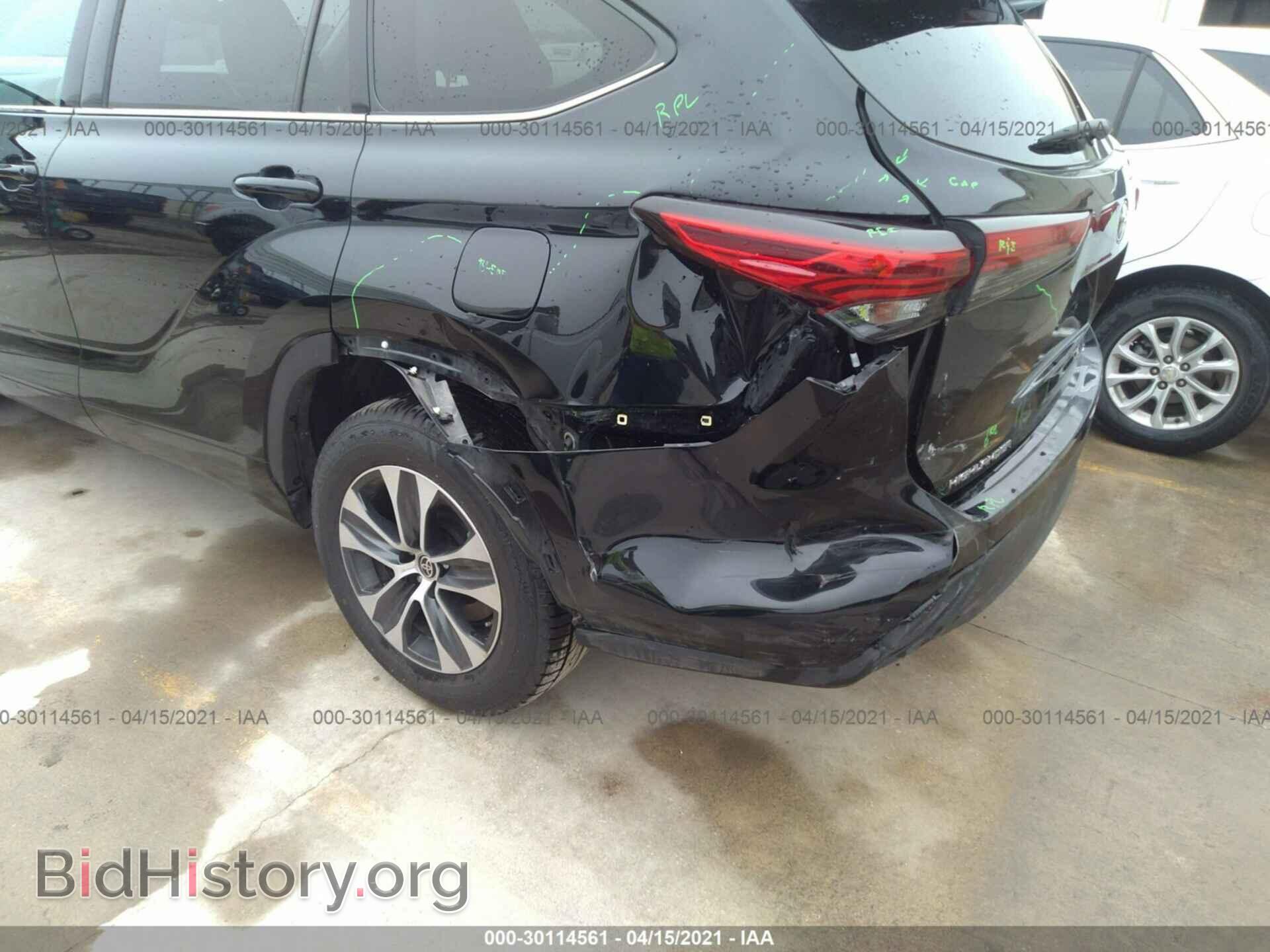 2020 TOYOTA HIGHLANDER - VIN: 5TDGZRAH0LS501937 - Фото 6