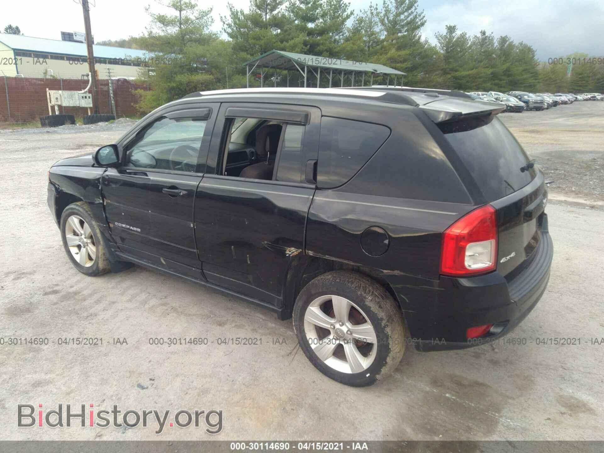 2012 JEEP COMPASS - VIN: 1C4NJDBB2CD514597 - Фото 3