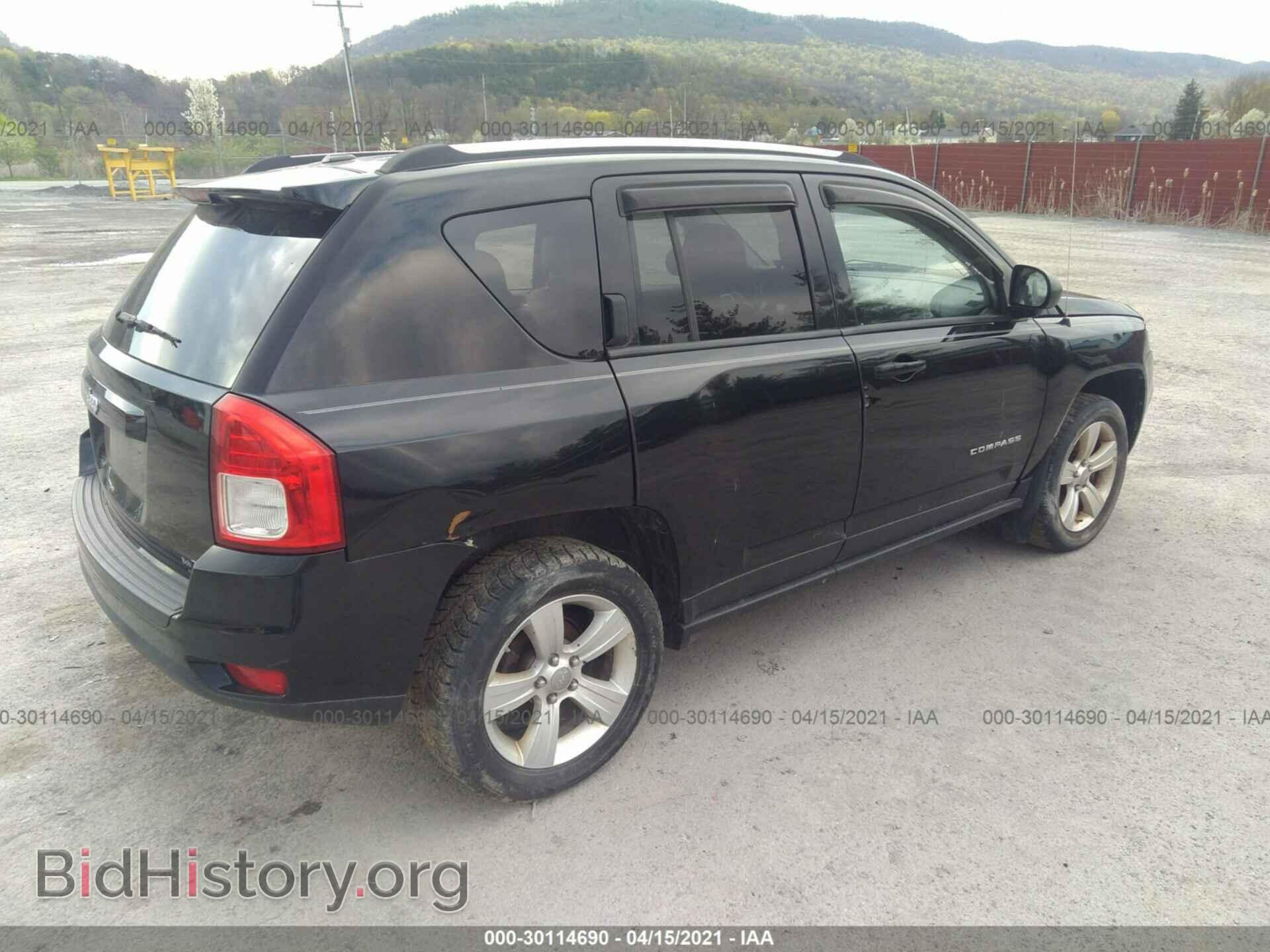 2012 JEEP COMPASS - VIN: 1C4NJDBB2CD514597 - Фото 4