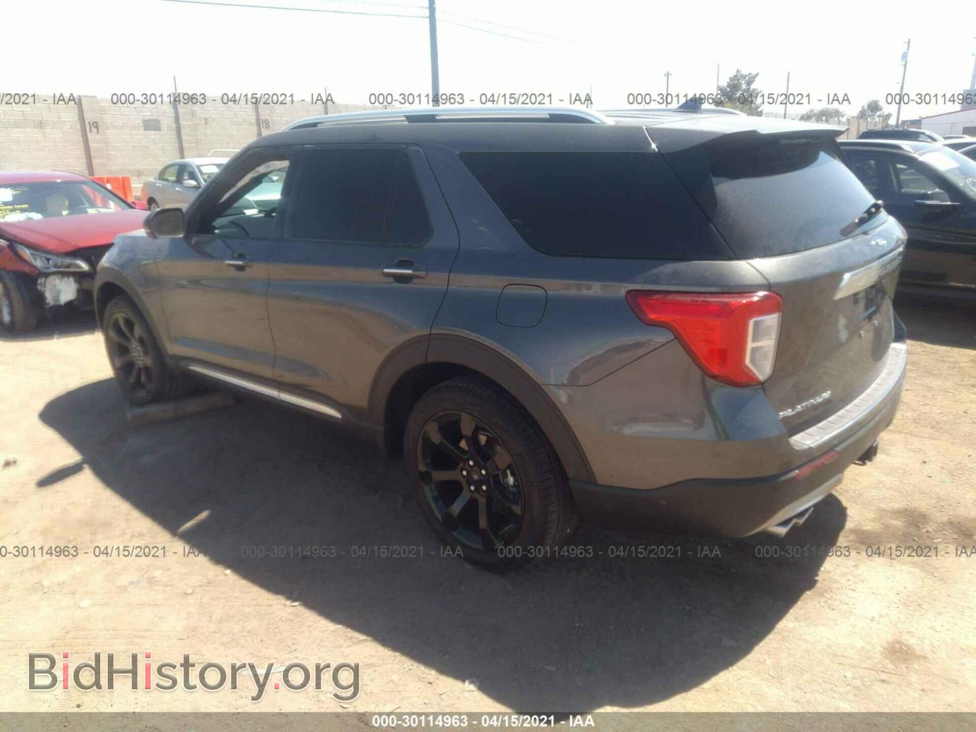 2020 FORD EXPLORER - VIN: 1FM5K8HC6LGA28759 - Фото 3