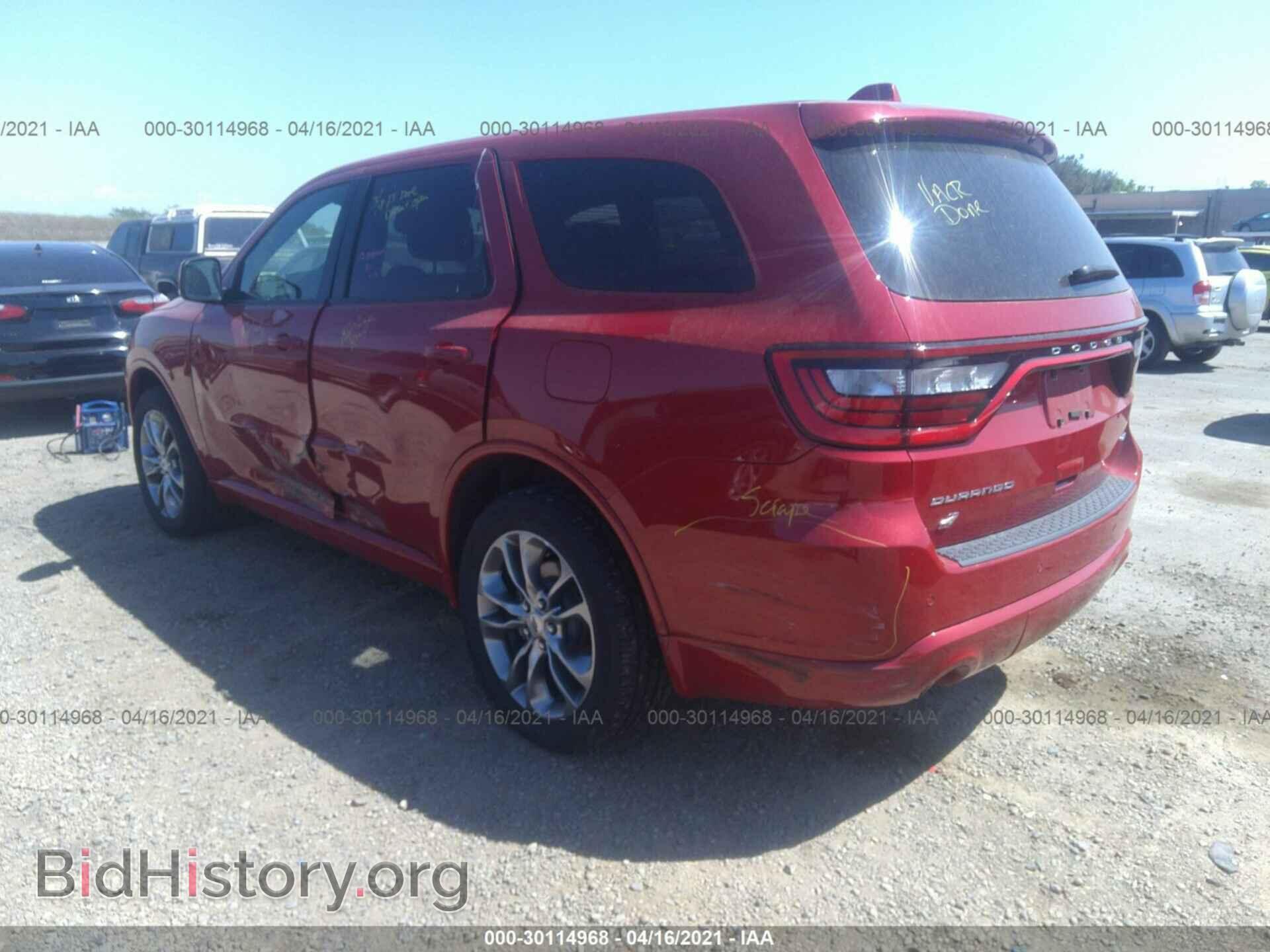 2020 DODGE DURANGO - VIN: 1C4RDJDG3LC260422 - Фото 3