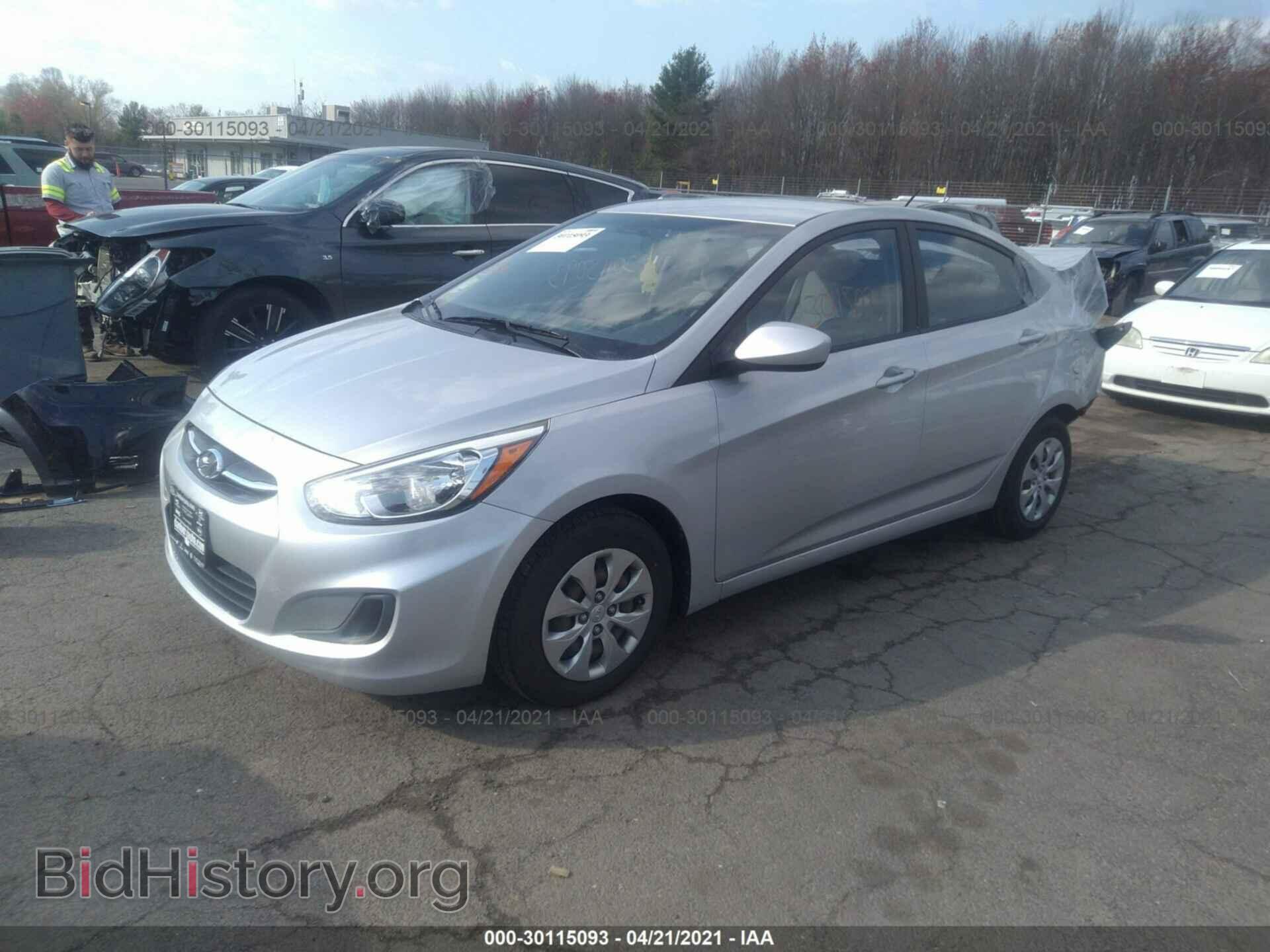 2016 HYUNDAI ACCENT - VIN: KMHCT4AE1GU013537 - Фото 2