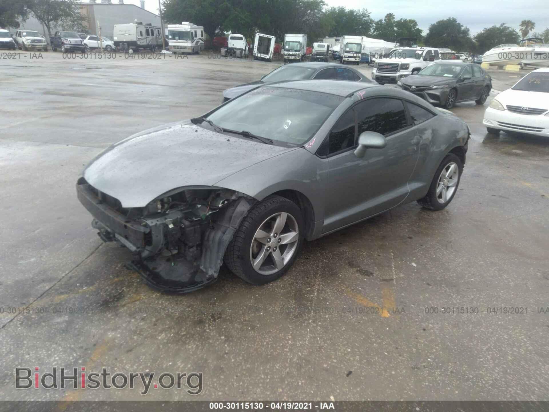 2008 MITSUBISHI ECLIPSE - VIN: 4A3AK24F68E006132 - Фото 2