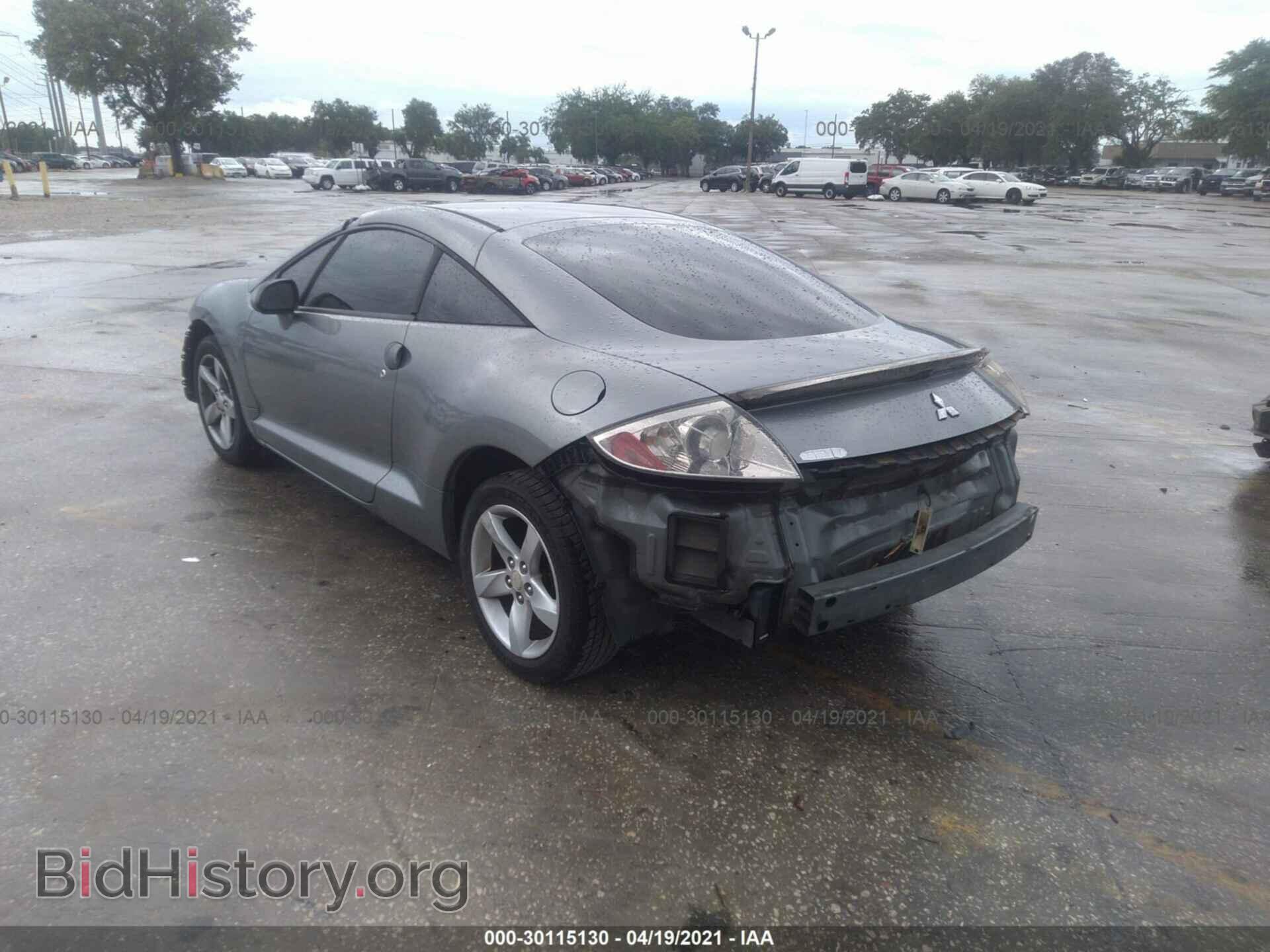 2008 MITSUBISHI ECLIPSE - VIN: 4A3AK24F68E006132 - Фото 3