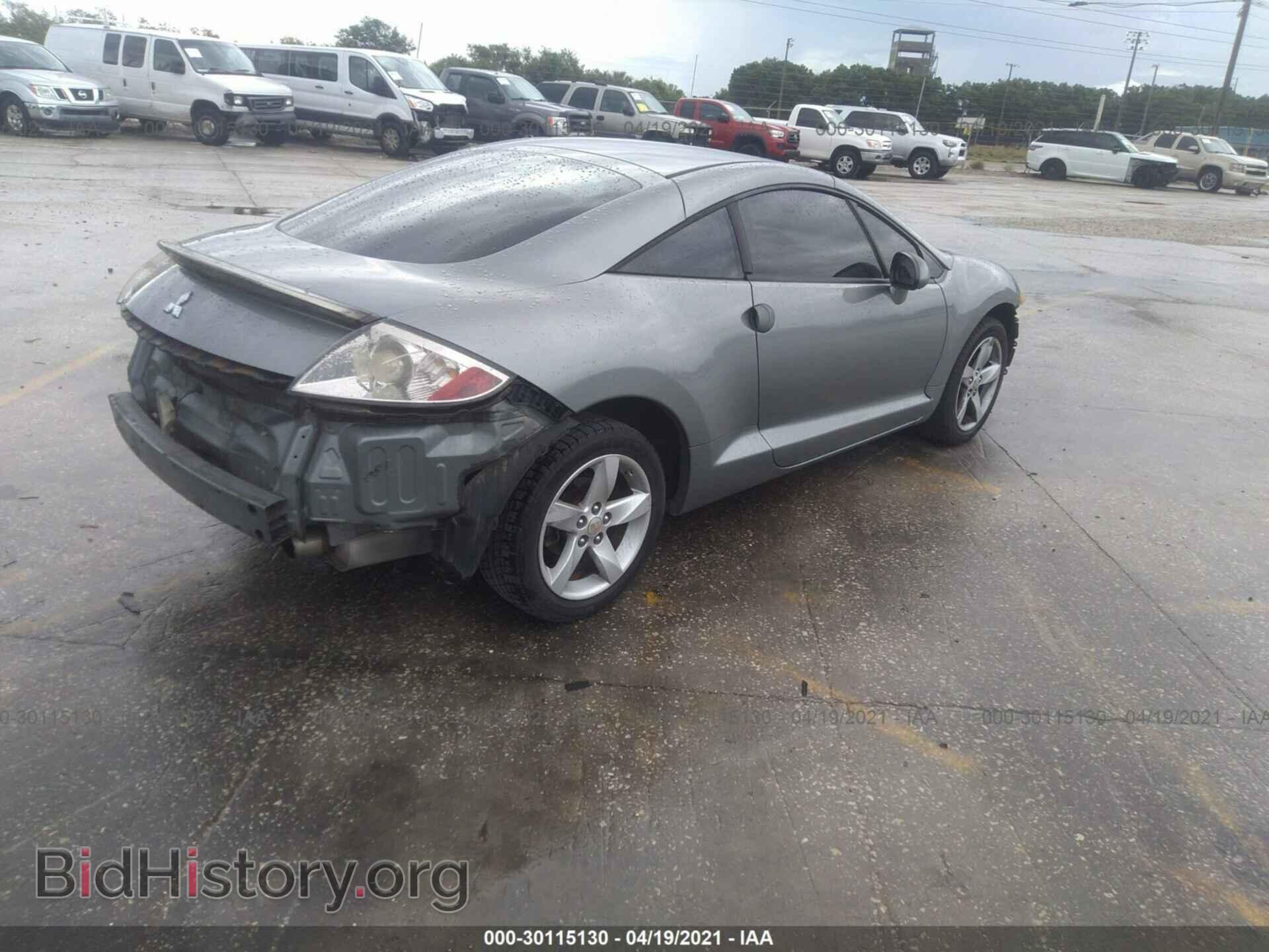 2008 MITSUBISHI ECLIPSE - VIN: 4A3AK24F68E006132 - Фото 4
