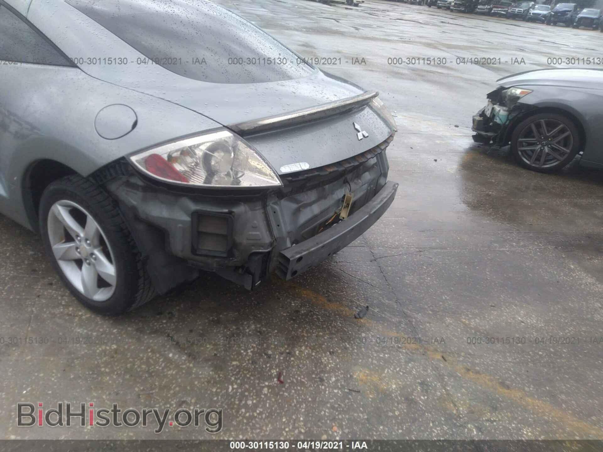 2008 MITSUBISHI ECLIPSE - VIN: 4A3AK24F68E006132 - Фото 6