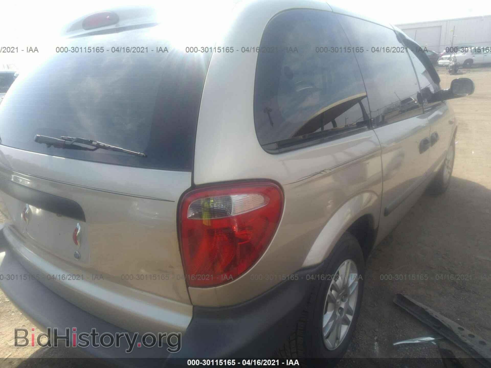 2007 DODGE CARAVAN - VIN: 1D4GP25B57B155497 - Photo 4