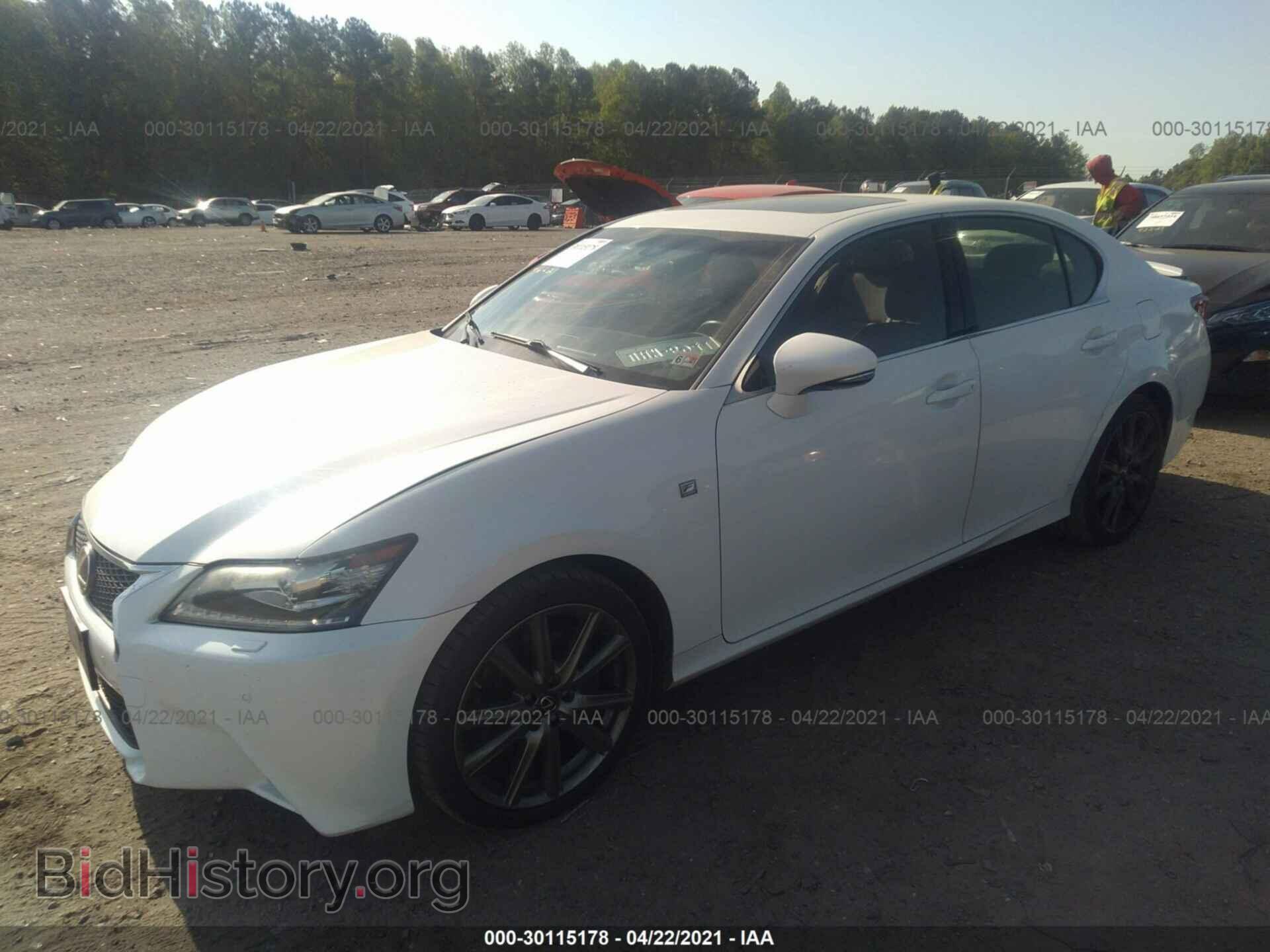 2013 LEXUS GS 350 - VIN: JTHCE1BL4D5016575 - Фото 2