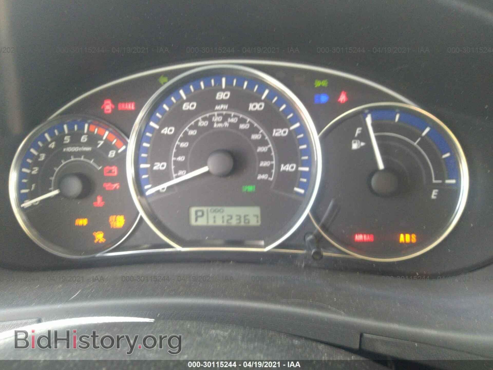 2010 SUBARU FORESTER - VIN: JF2SH6BC4AH792525 - Фото 7