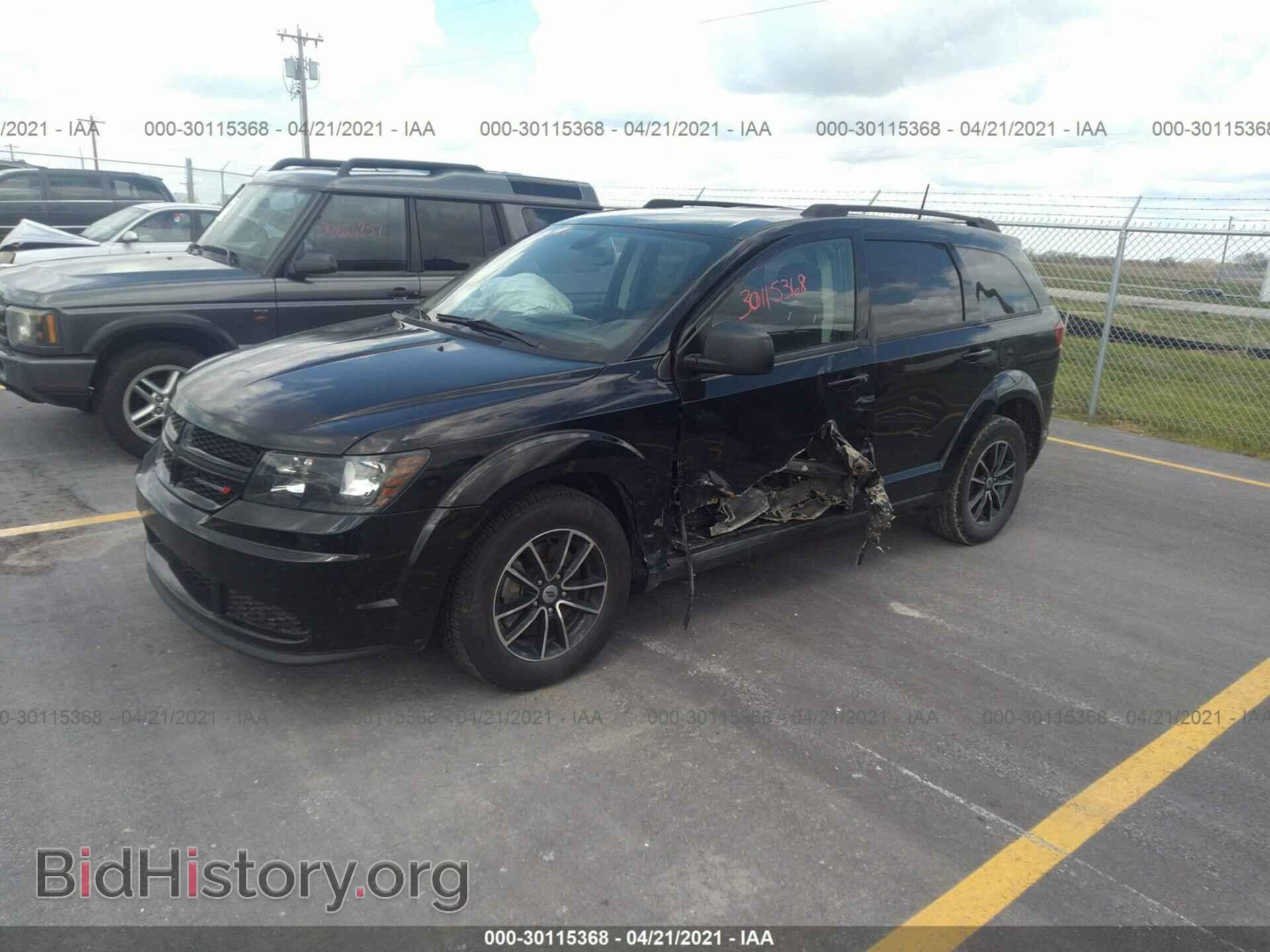 2018 DODGE JOURNEY - VIN: 3C4PDCAB7JT521211 - Фото 2