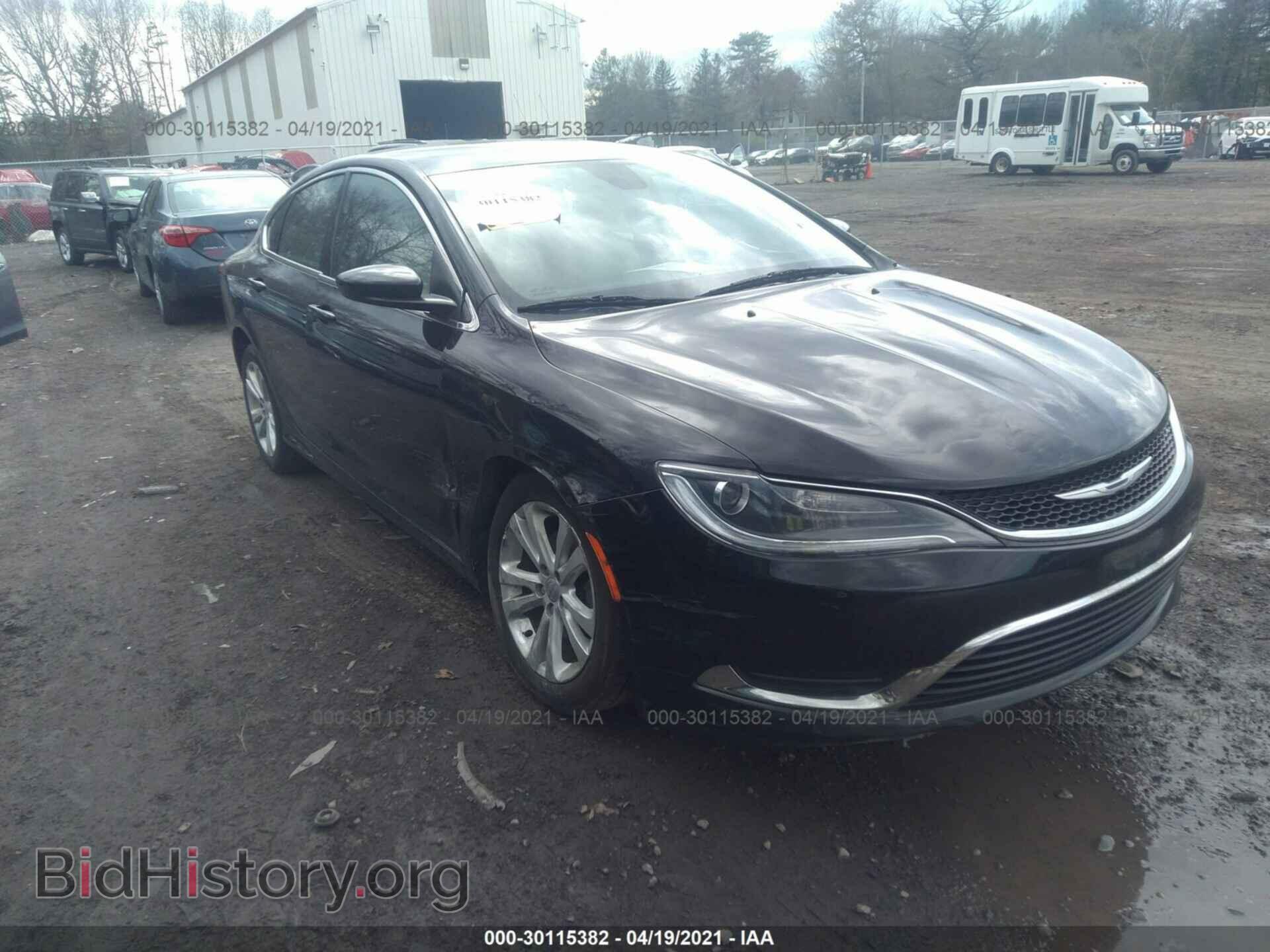 Фотография 1C3CCCABXFN742993 - CHRYSLER 200 2015