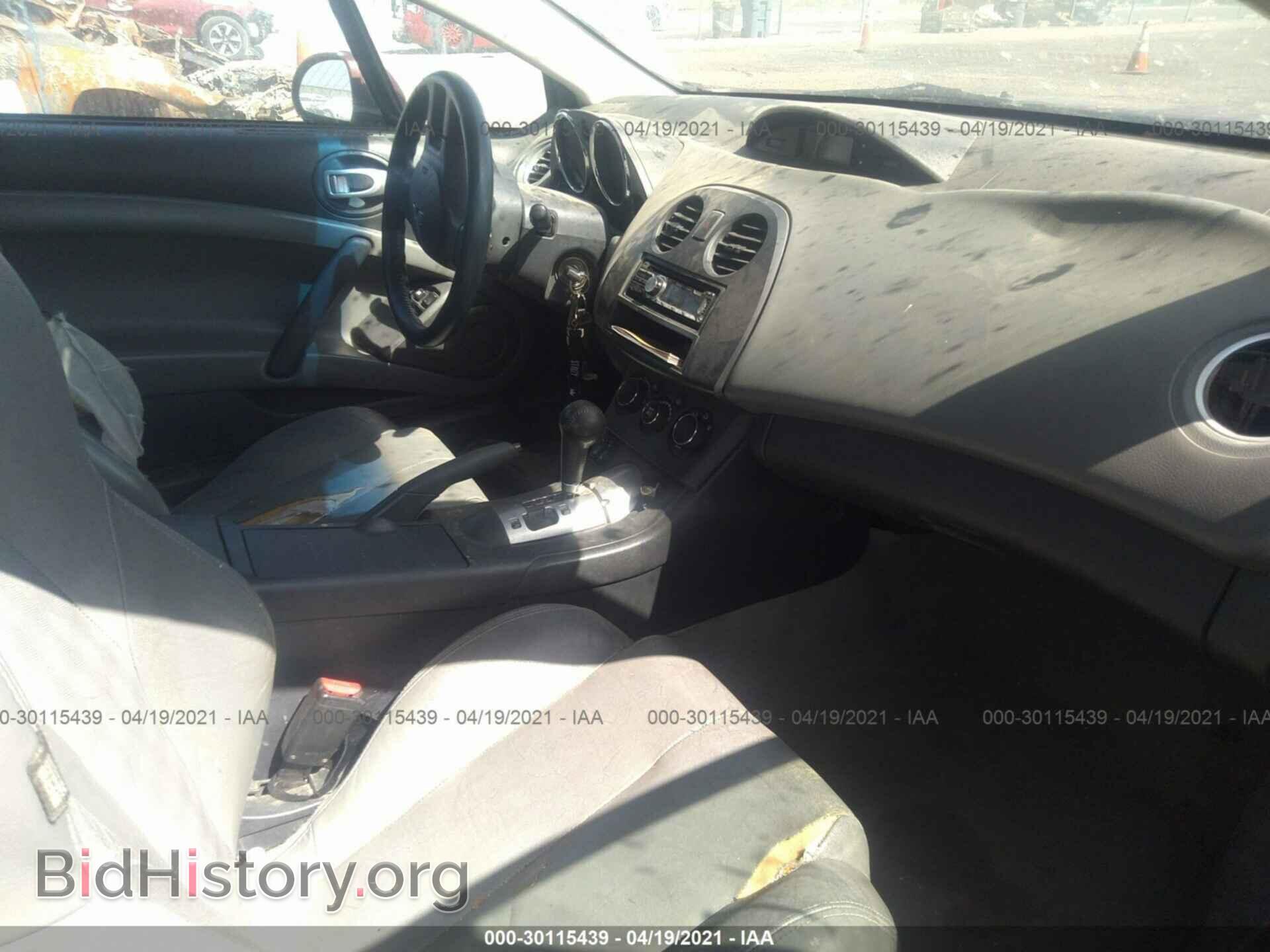 2006 MITSUBISHI ECLIPSE - VIN: 4A3AK34T36E006338 - Фото 5