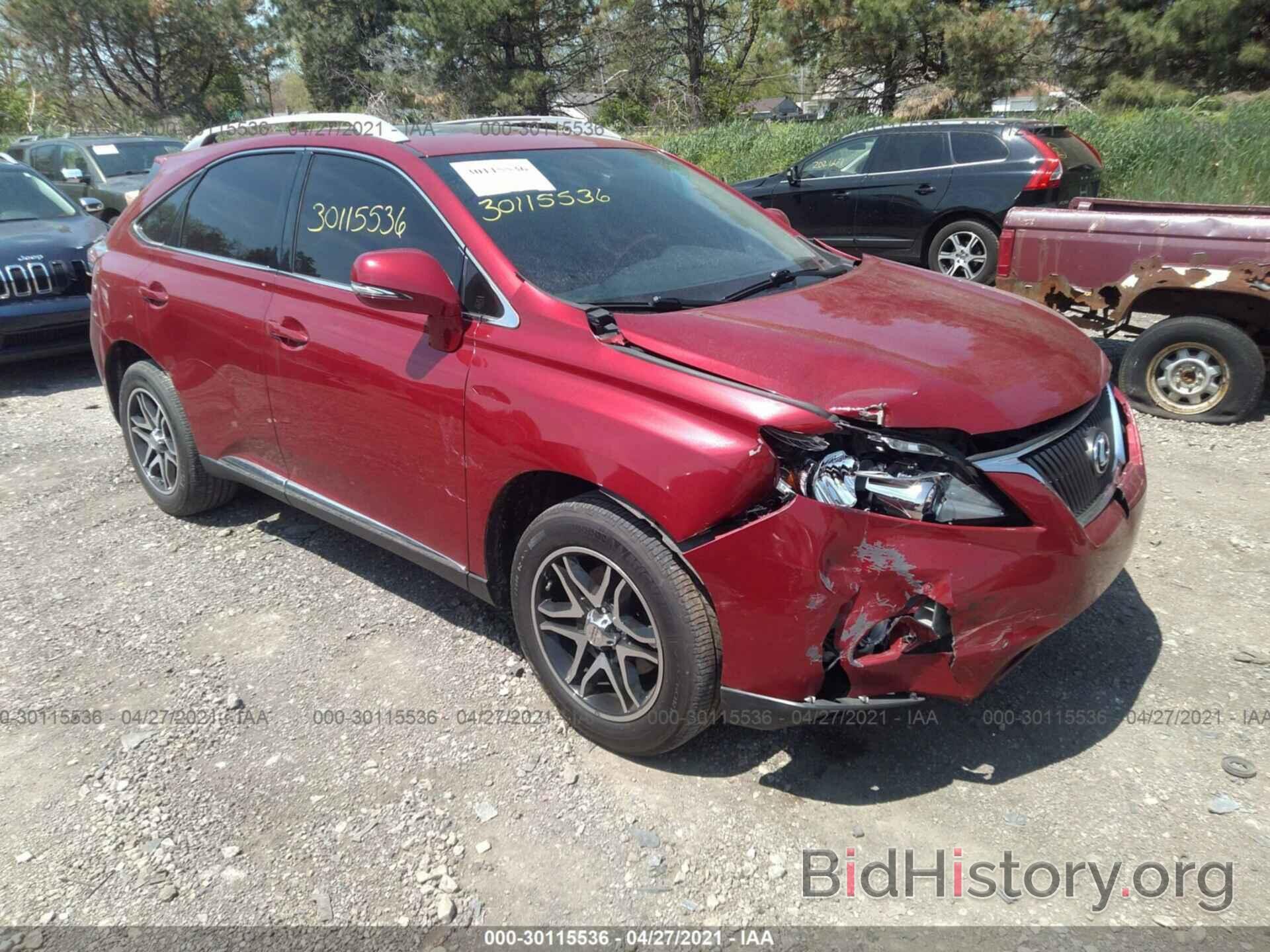 Photo JTJBK1BAXA2001528 - LEXUS RX 350 2010