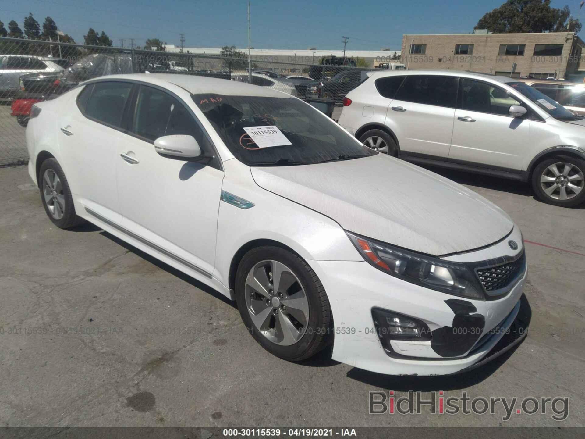 Photo KNAGN4ADXE5069763 - KIA OPTIMA HYBRID 2014