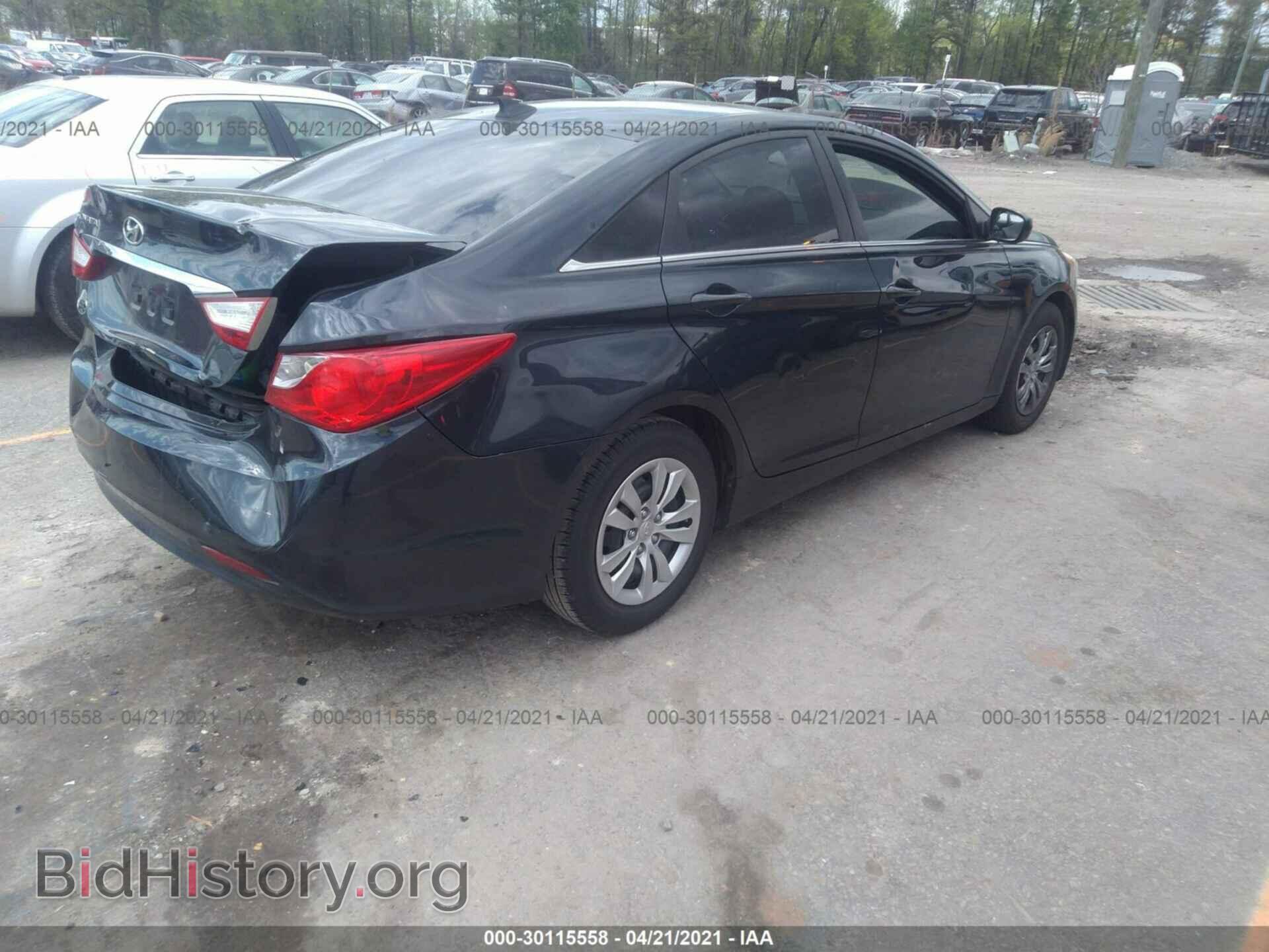 2012 HYUNDAI SONATA - VIN: 5NPEB4AC1CH483652 - Фото 4