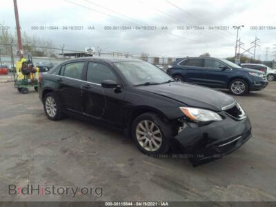 2011 Chrysler 200 Touring, черный — VIN 1C3BC1FB5BN555034, IAAI