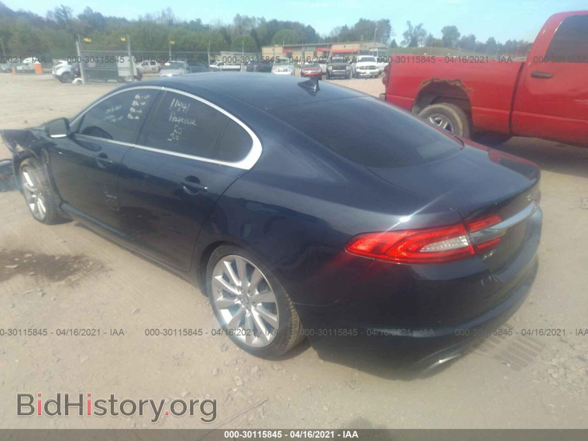 2013 JAGUAR XF - VIN: SAJWJ0EF7D8S89343 - Фото 3