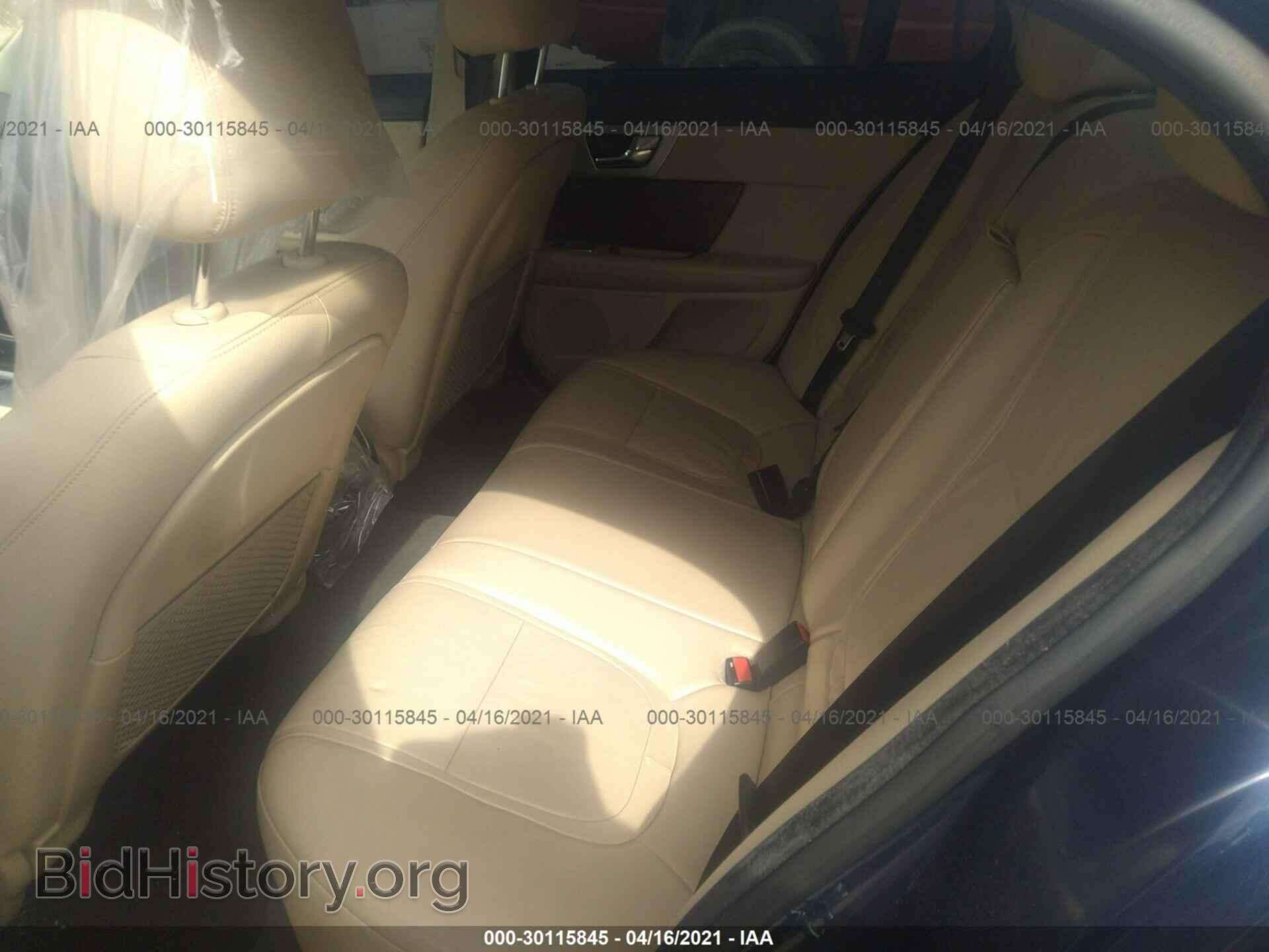 2013 JAGUAR XF - VIN: SAJWJ0EF7D8S89343 - Фото 8