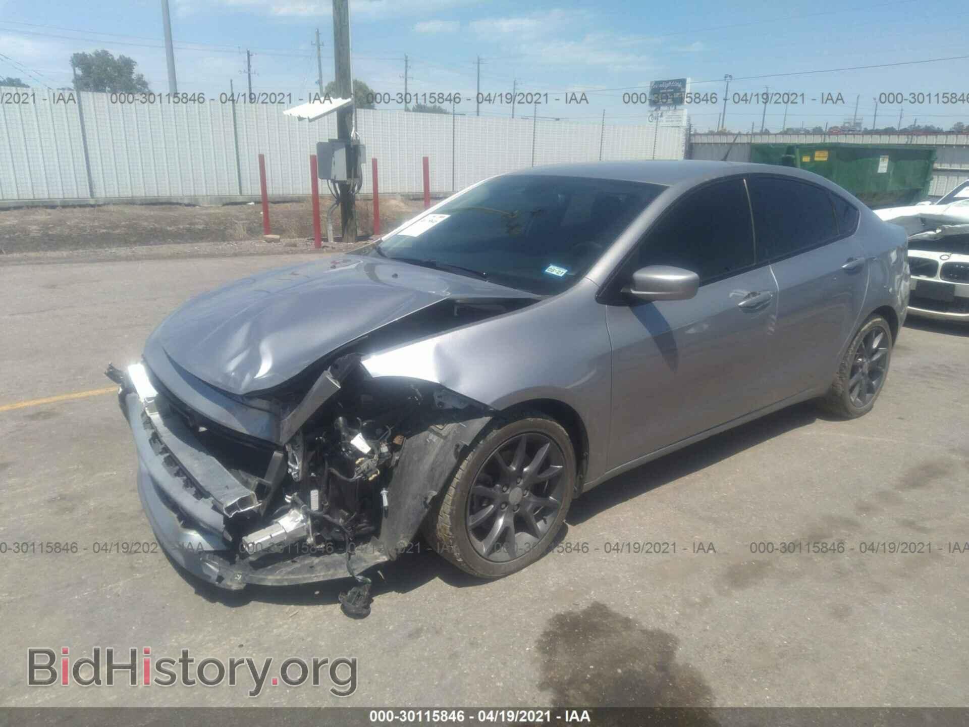 2016 DODGE DART - VIN: 1C3CDFFA9GD816927 - Фото 2