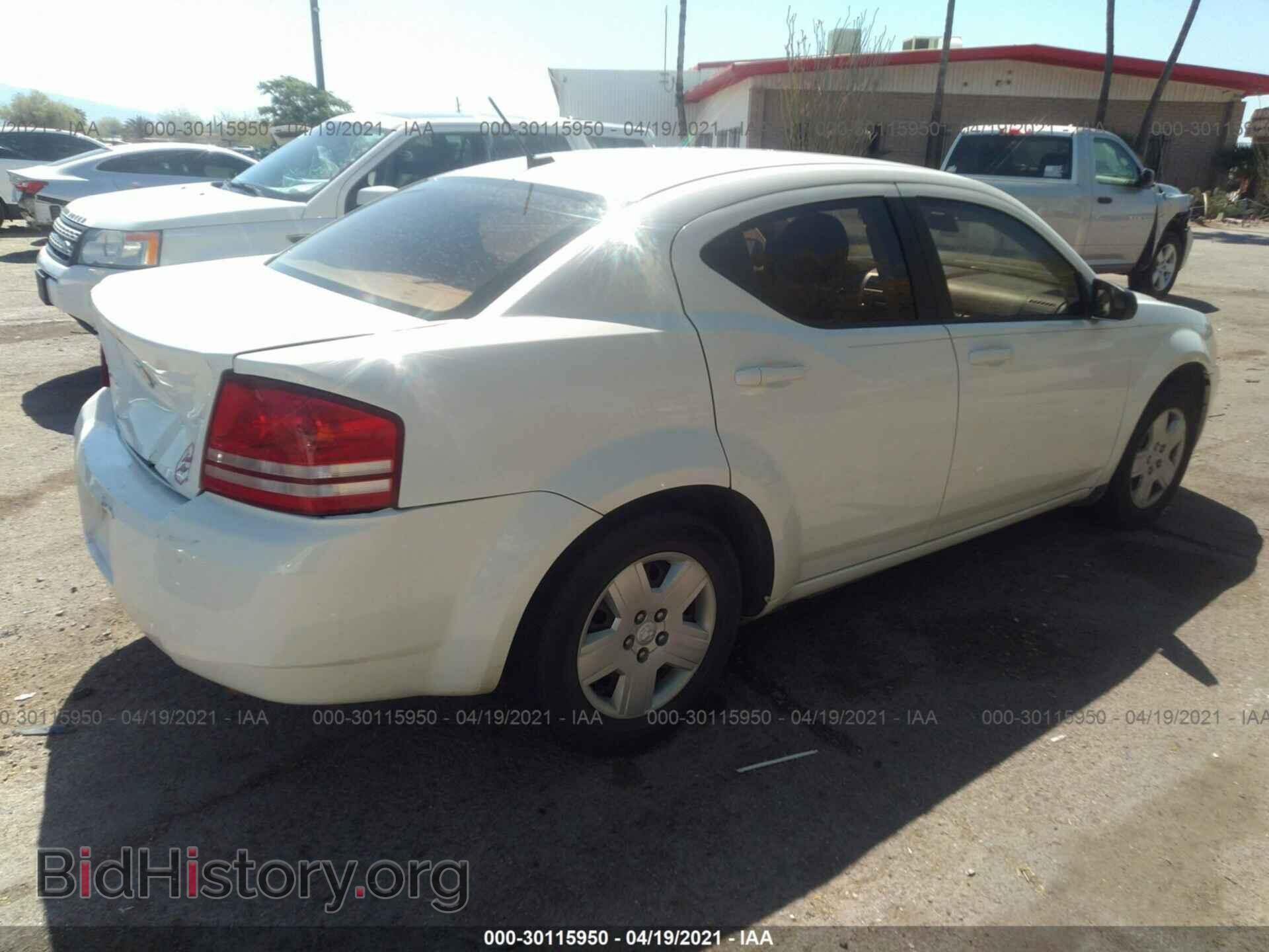 2008 DODGE AVENGER - VIN: 1B3LC46J08N184772 - Фото 4