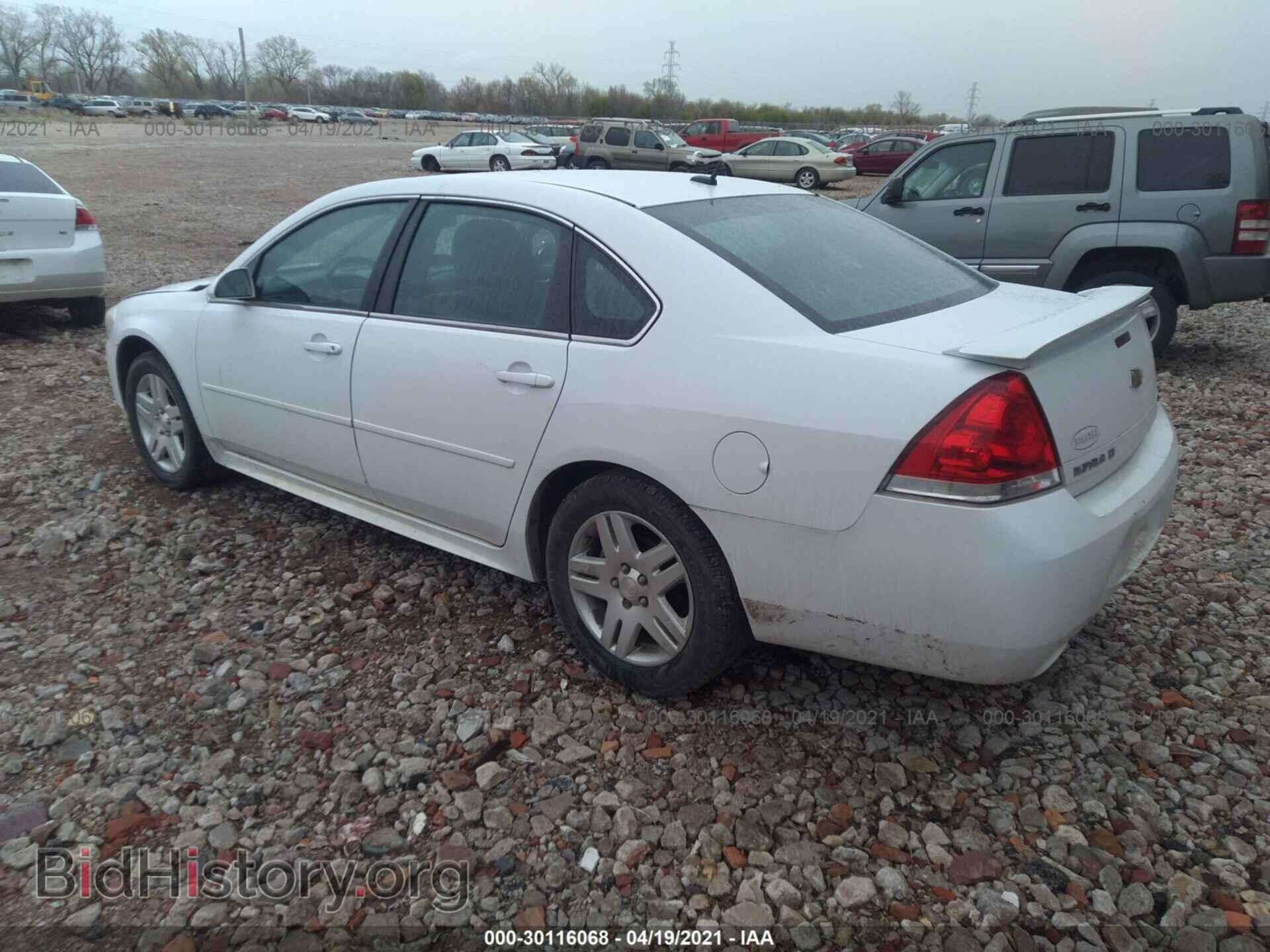 2013 CHEVROLET IMPALA - VIN: 2G1WB5E36D1202302 - Фото 3