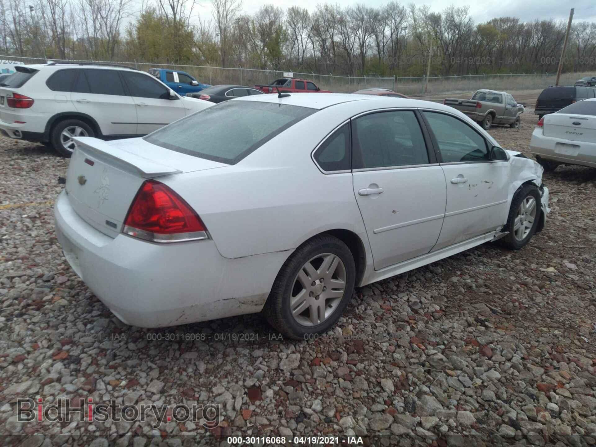 2013 CHEVROLET IMPALA - VIN: 2G1WB5E36D1202302 - Фото 4