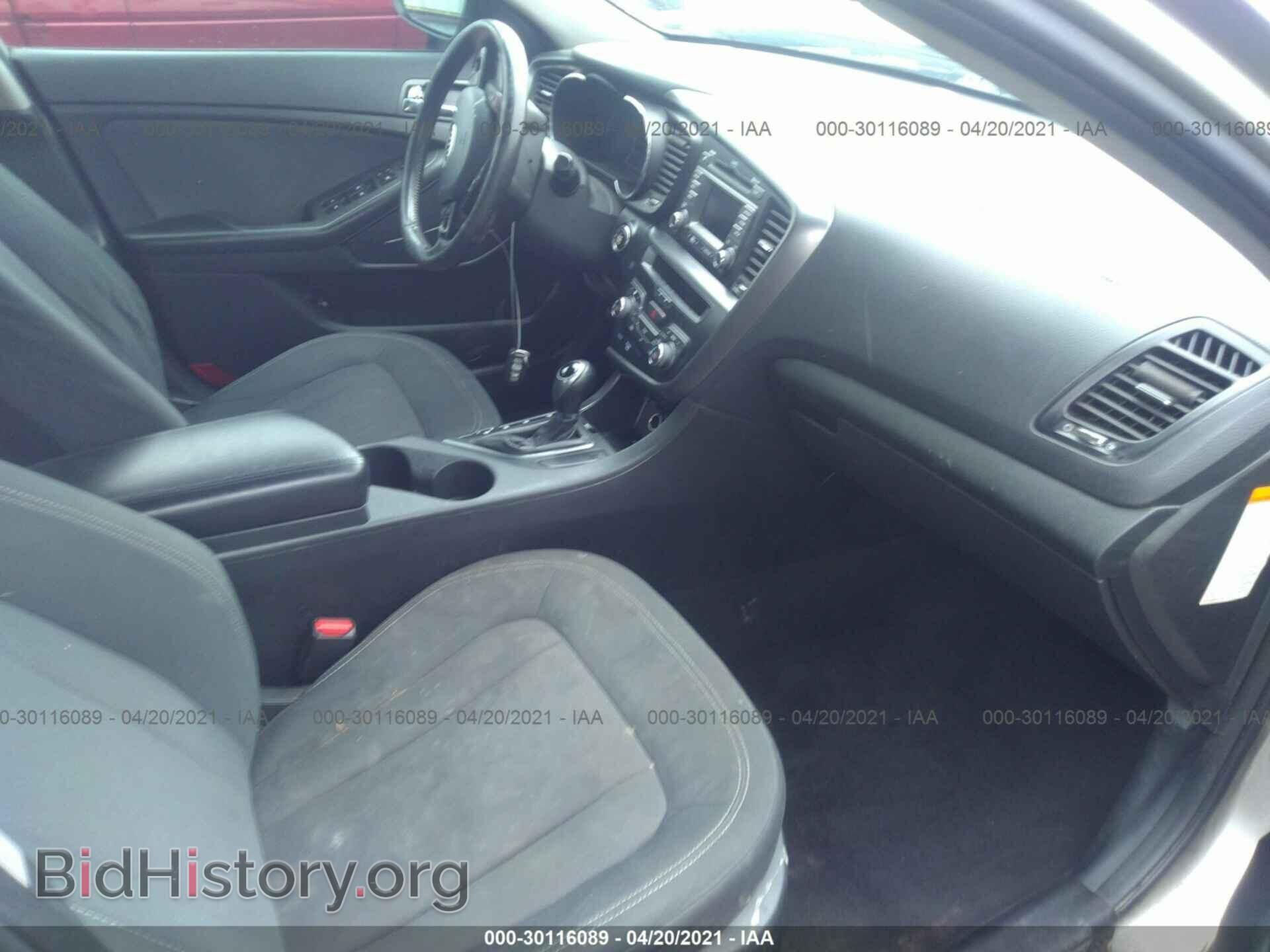 2012 KIA OPTIMA - VIN: KNAGM4AD0C5018448 - Фото 5