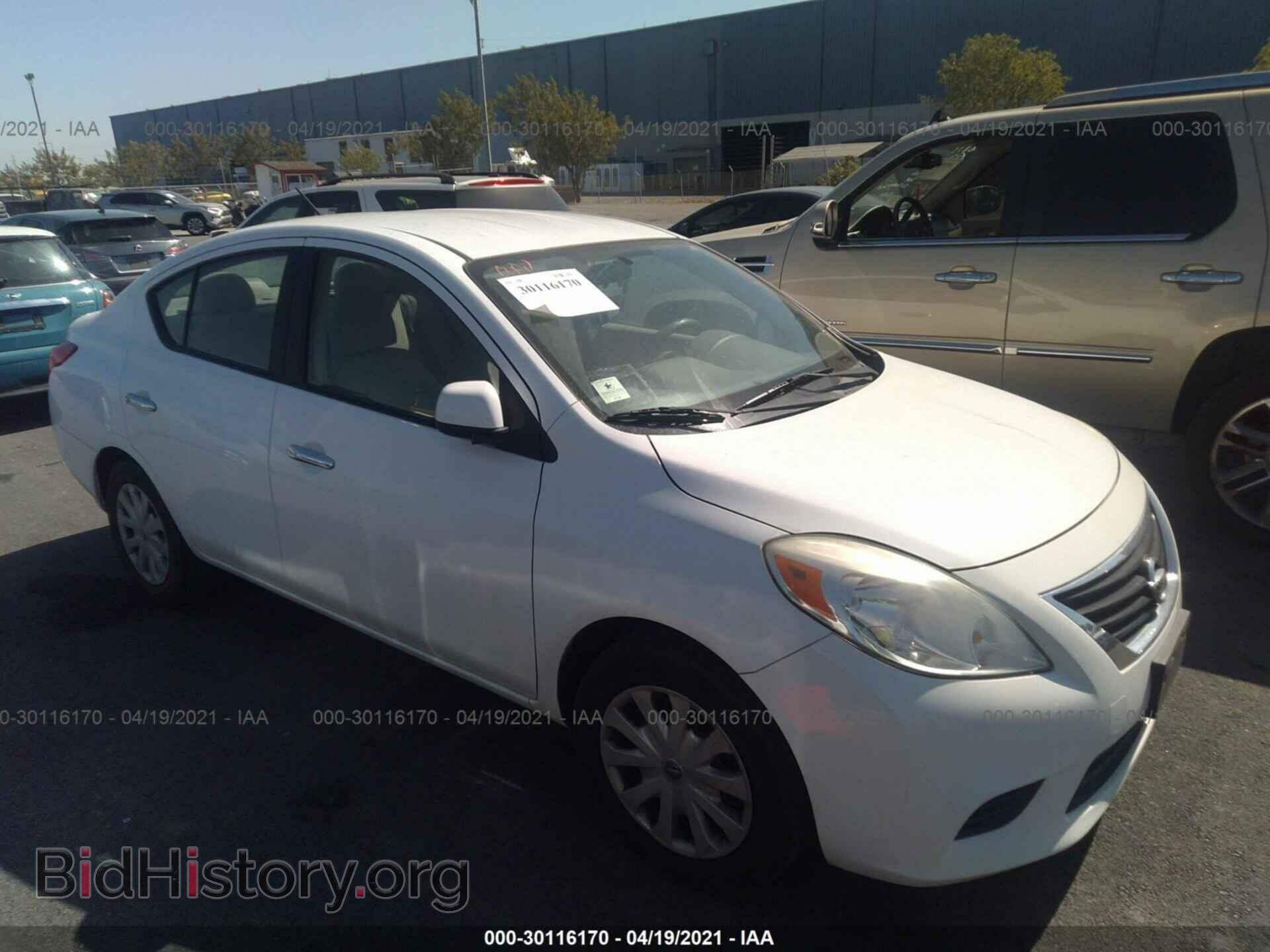 Фотография 3N1CN7AP3CL810381 - NISSAN VERSA 2012