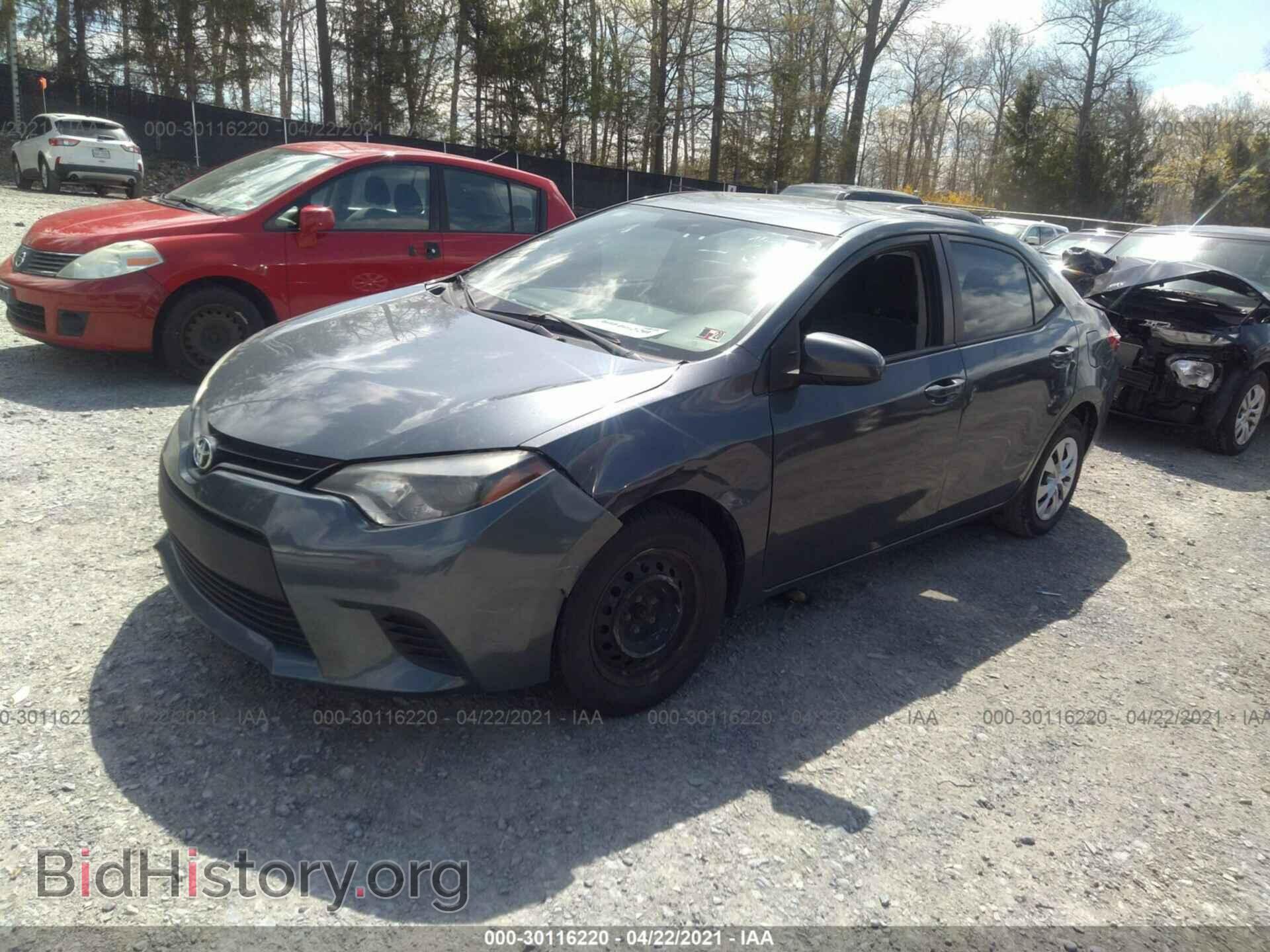 2014 TOYOTA COROLLA - VIN: 2T1BURHE5EC120357 - Photo 2