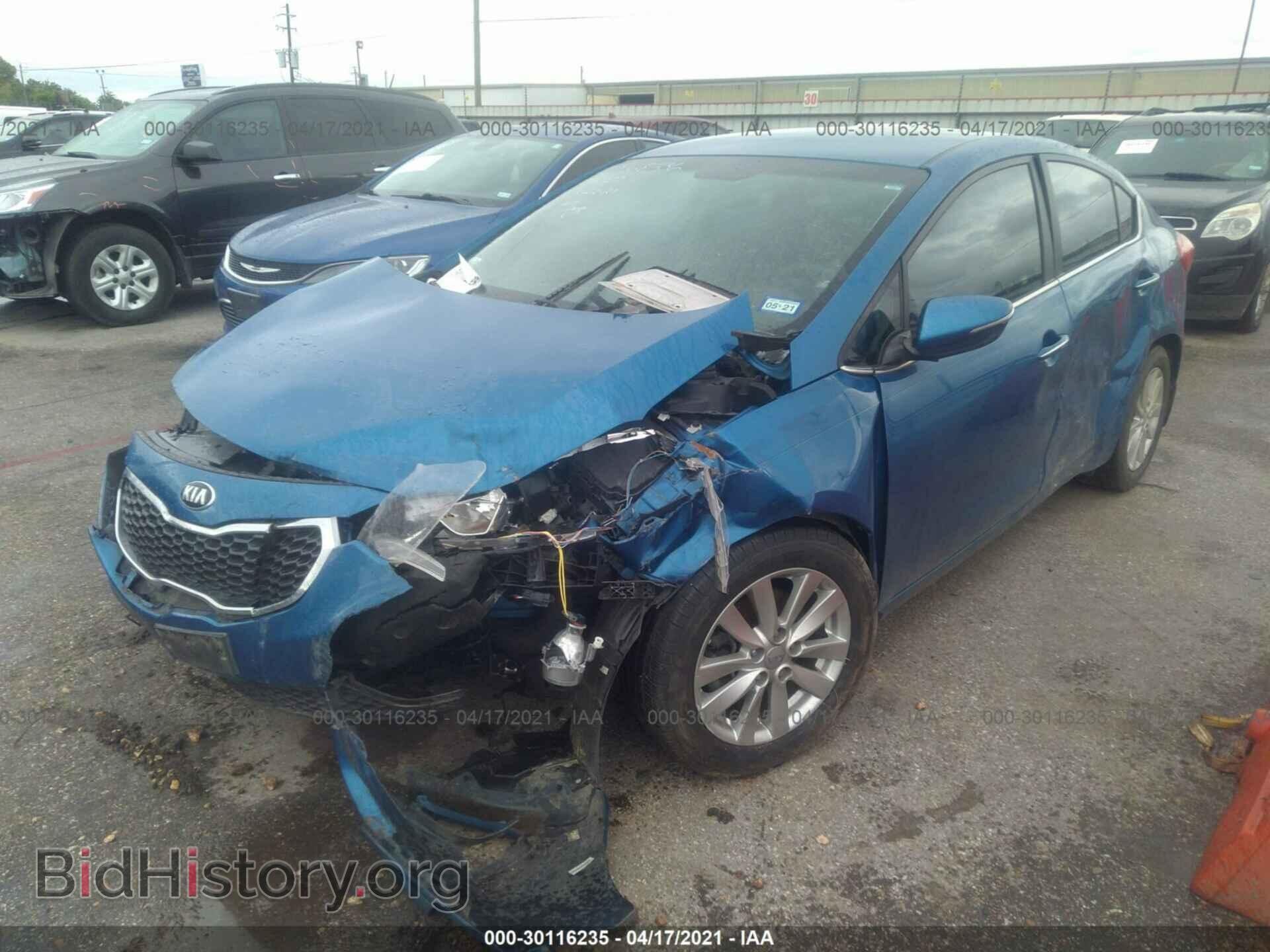 2015 KIA FORTE - VIN: KNAFX4A86F5320949 - Фото 2