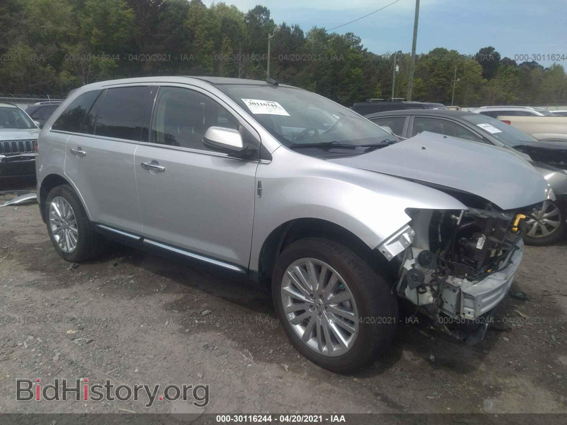Фотография 2LMDJ6JK3CBL09871 - LINCOLN MKX 2012