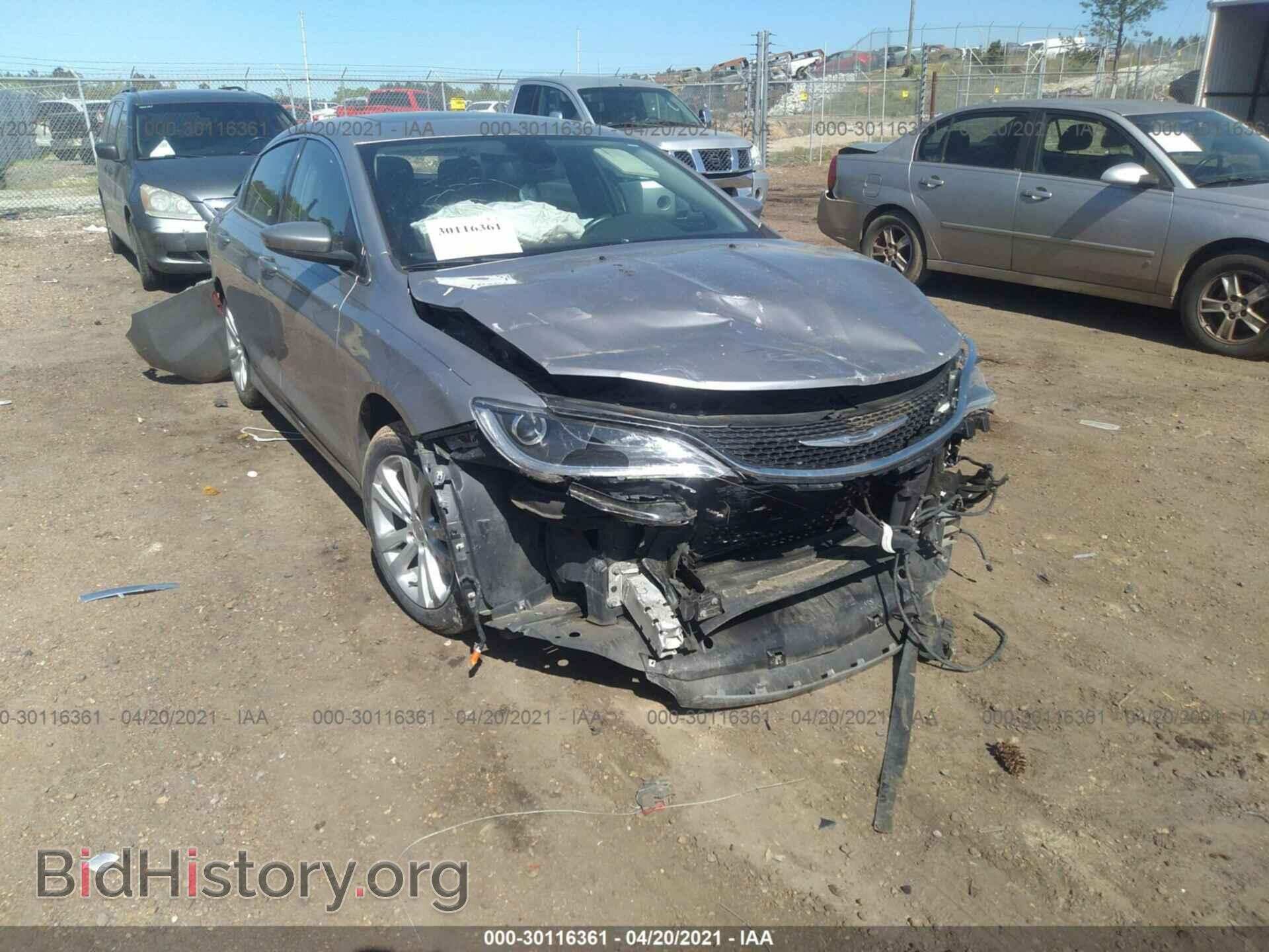Фотография 1C3CCCAB0FN687163 - CHRYSLER 200 2015