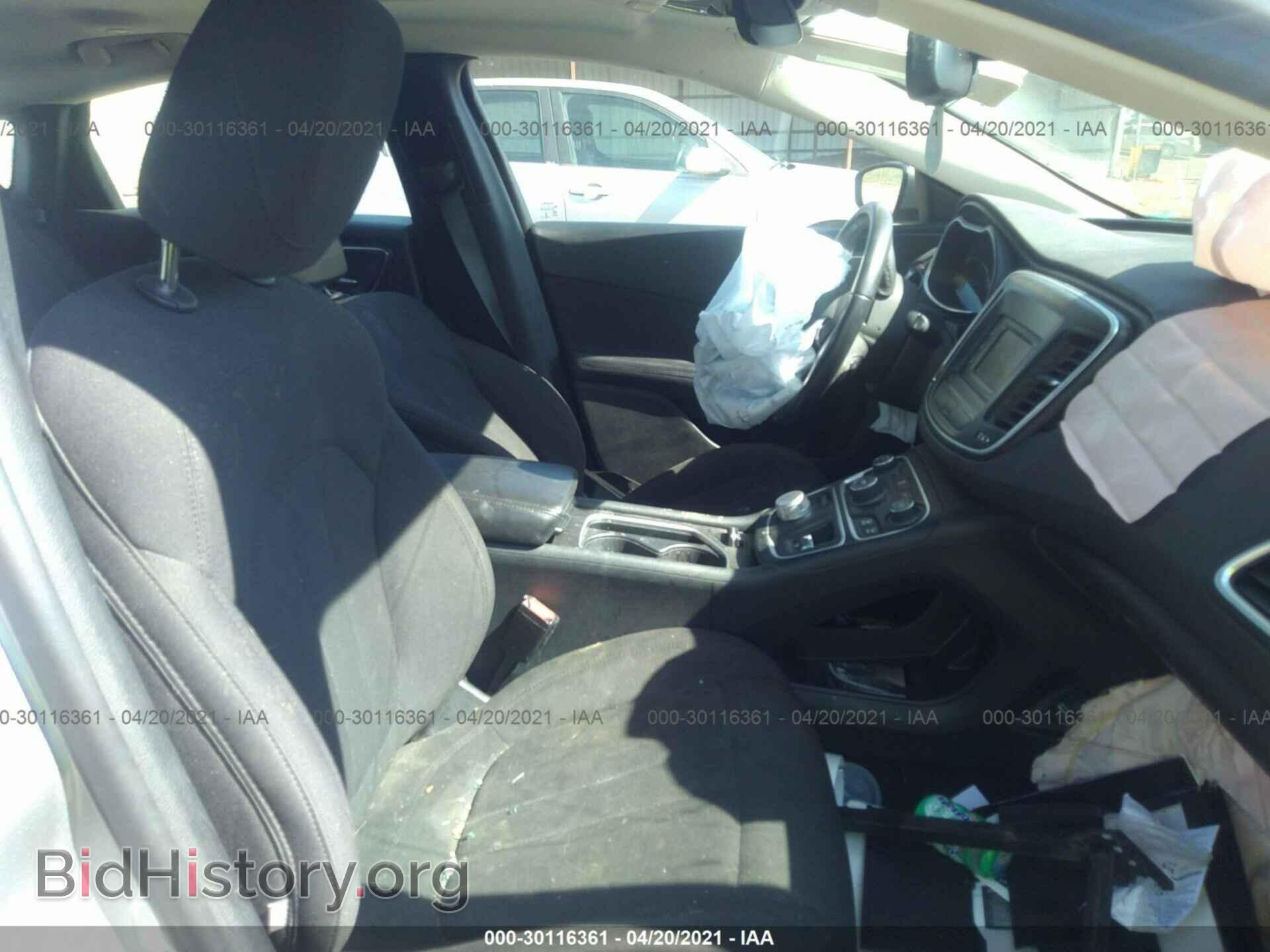 2015 CHRYSLER 200 - VIN: 1C3CCCAB0FN687163 - Фото 5