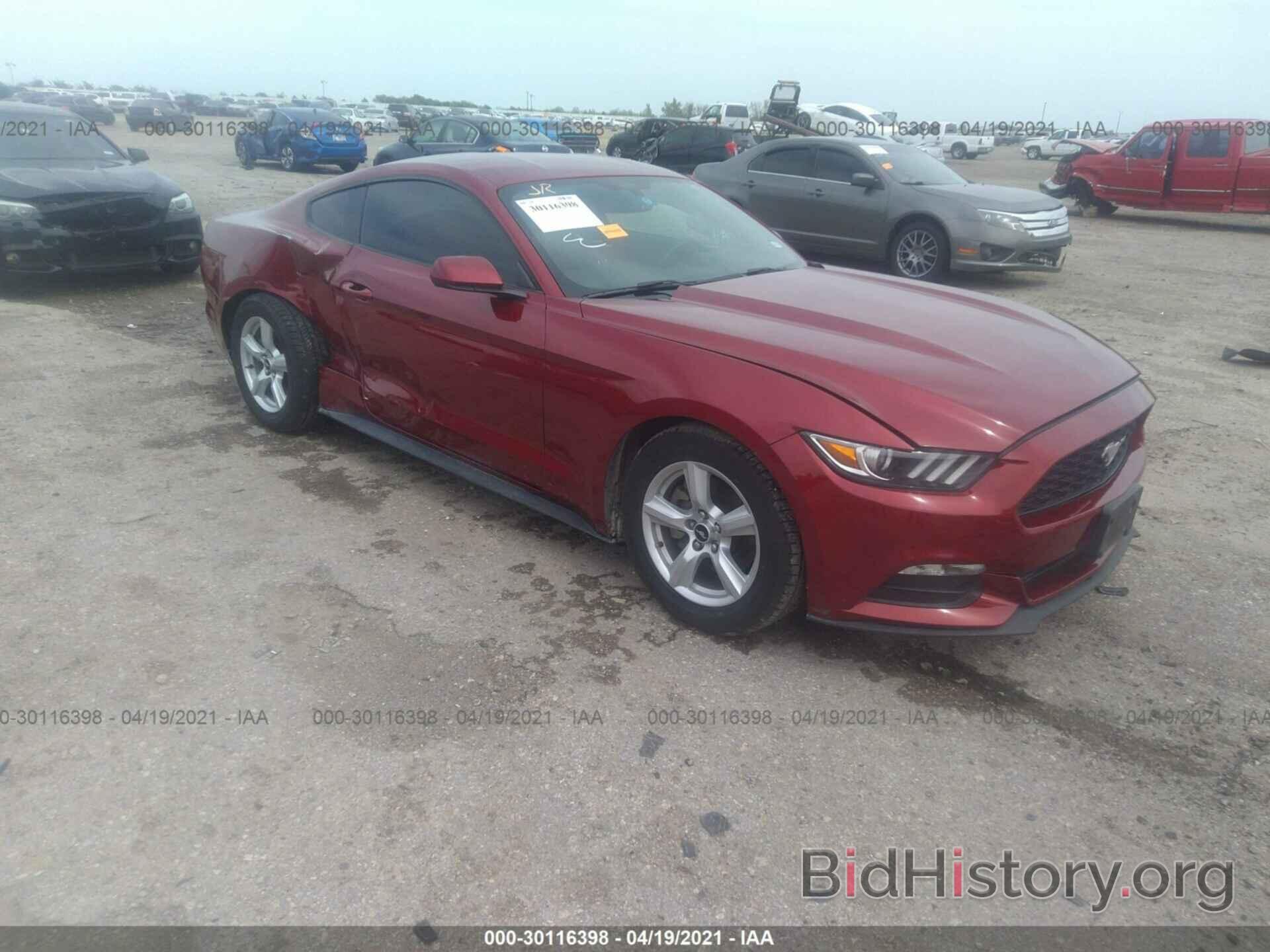 Photo 1FA6P8AM2G5236853 - FORD MUSTANG 2016