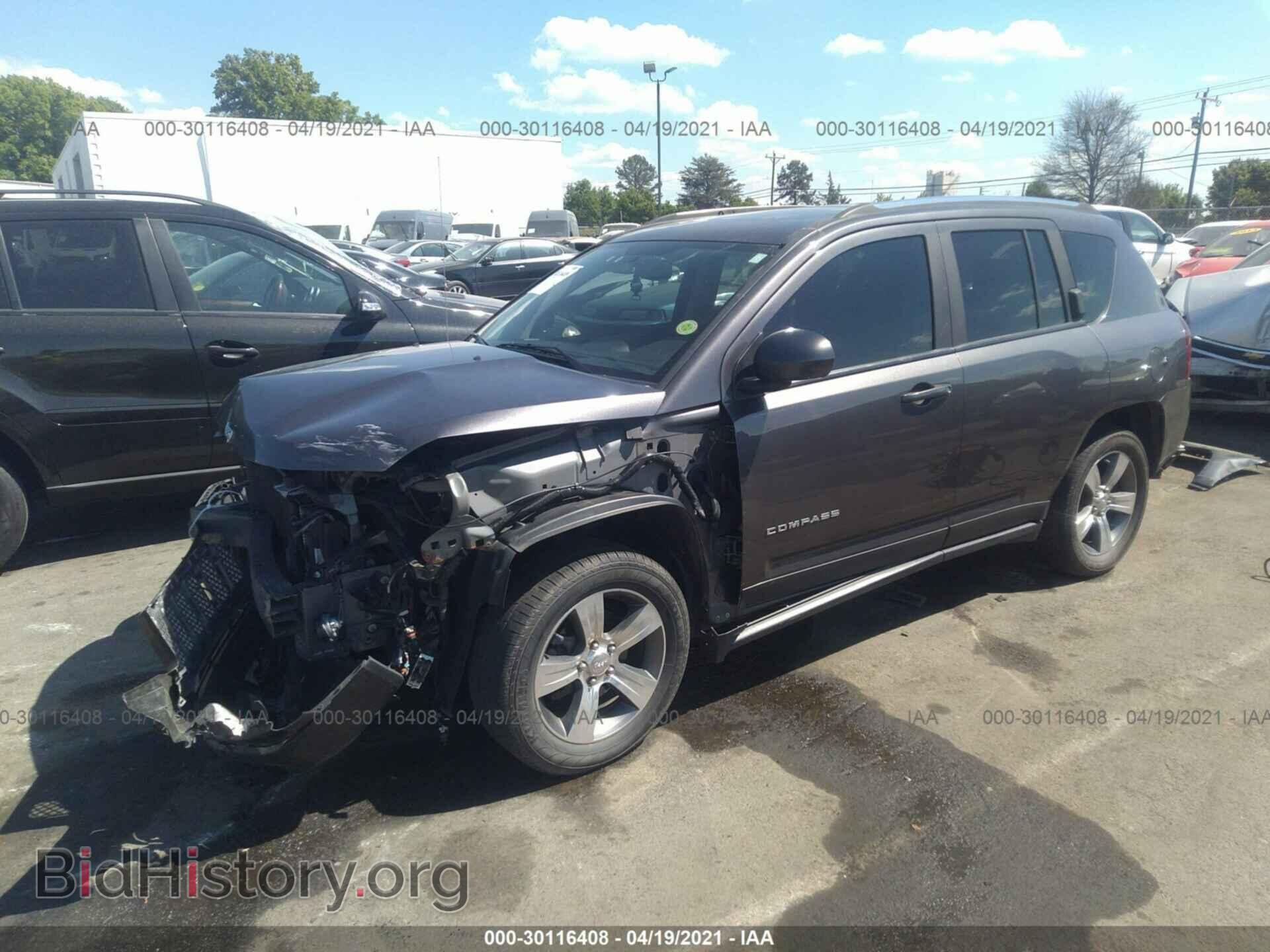 2017 JEEP COMPASS - VIN: 1C4NJDEB4HD173514 - Фото 2