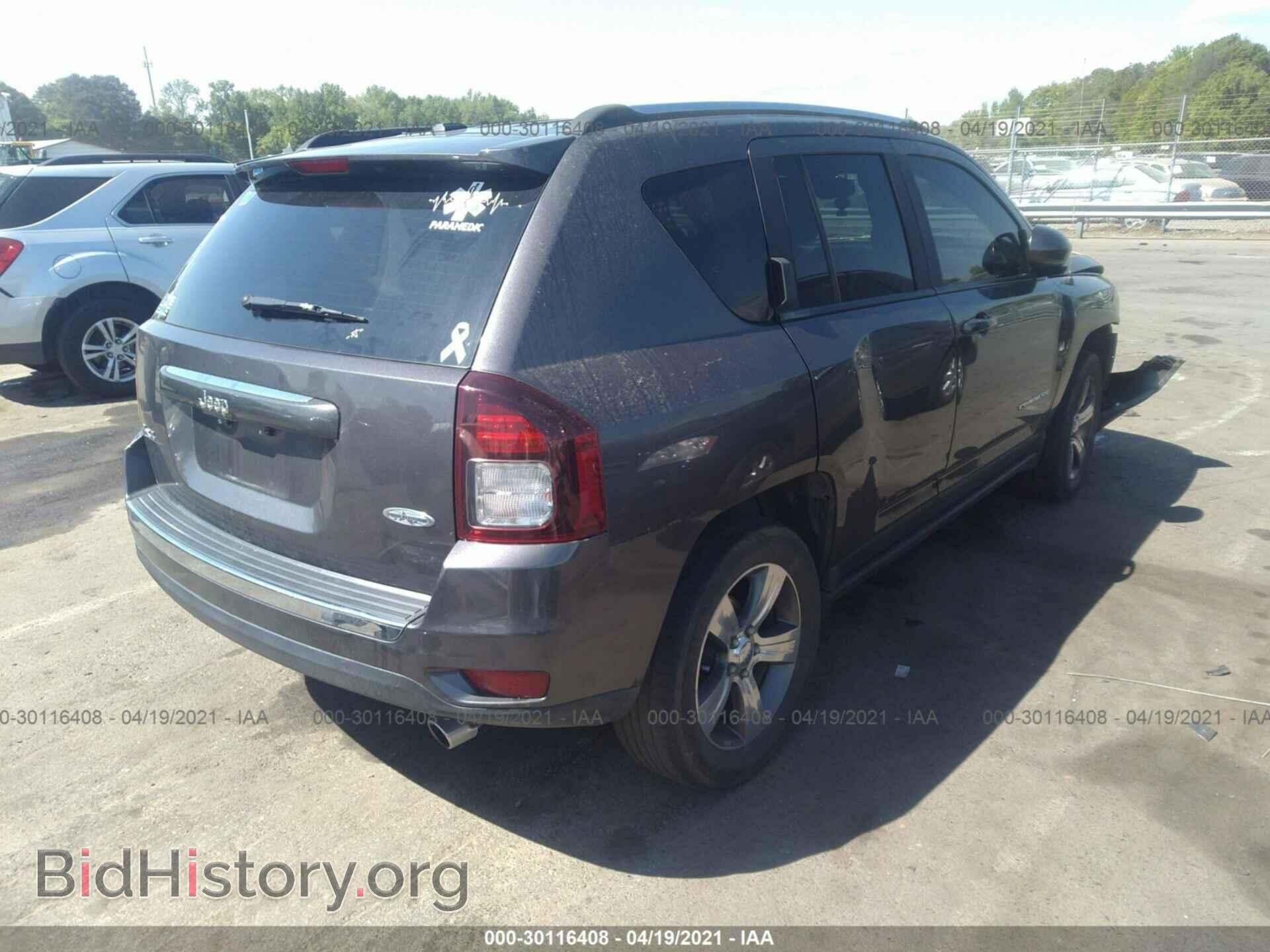 2017 JEEP COMPASS - VIN: 1C4NJDEB4HD173514 - Фото 4
