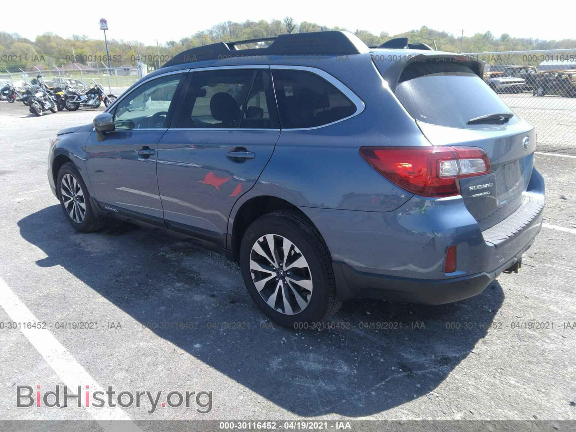 2017 SUBARU OUTBACK - VIN: 4S4BSANC3H3376547 - Фото 3