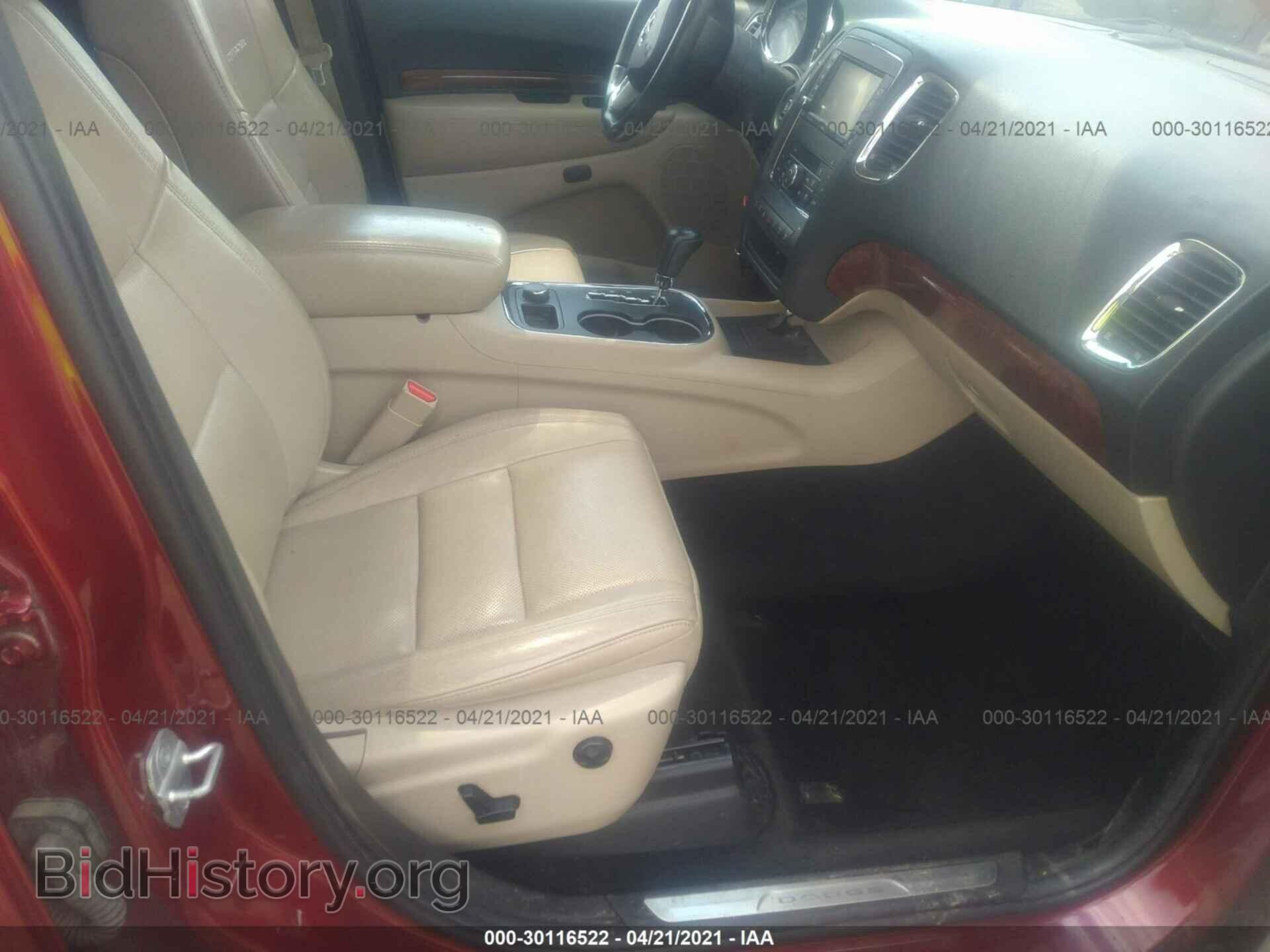2013 DODGE DURANGO - VIN: 1C4SDJETXDC662436 - Фото 5