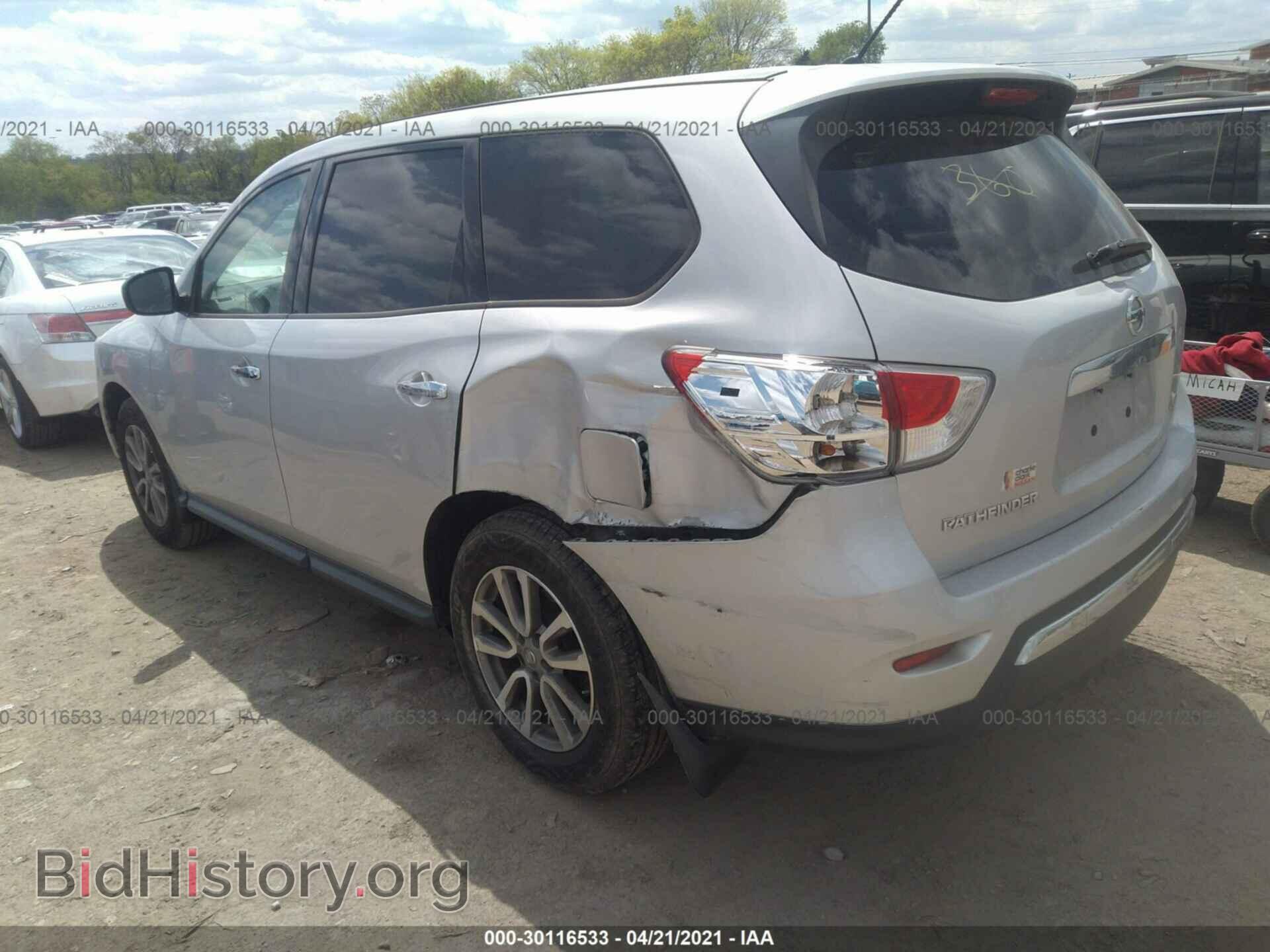 2015 NISSAN PATHFINDER - VIN: 5N1AR2MN0FC616778 - Фото 3