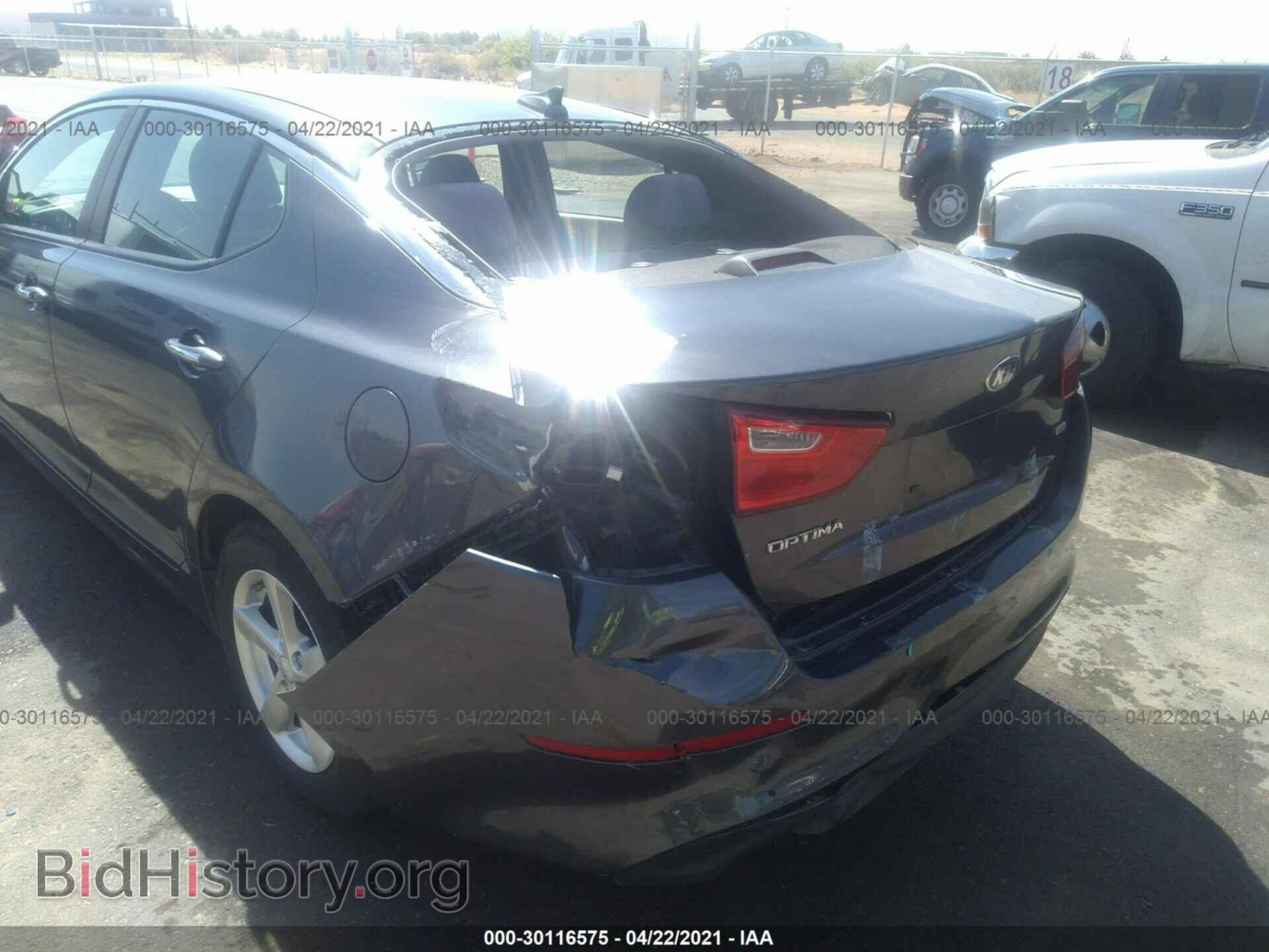 2015 KIA OPTIMA - VIN: KNAGM4A72F5647739 - Фото 6