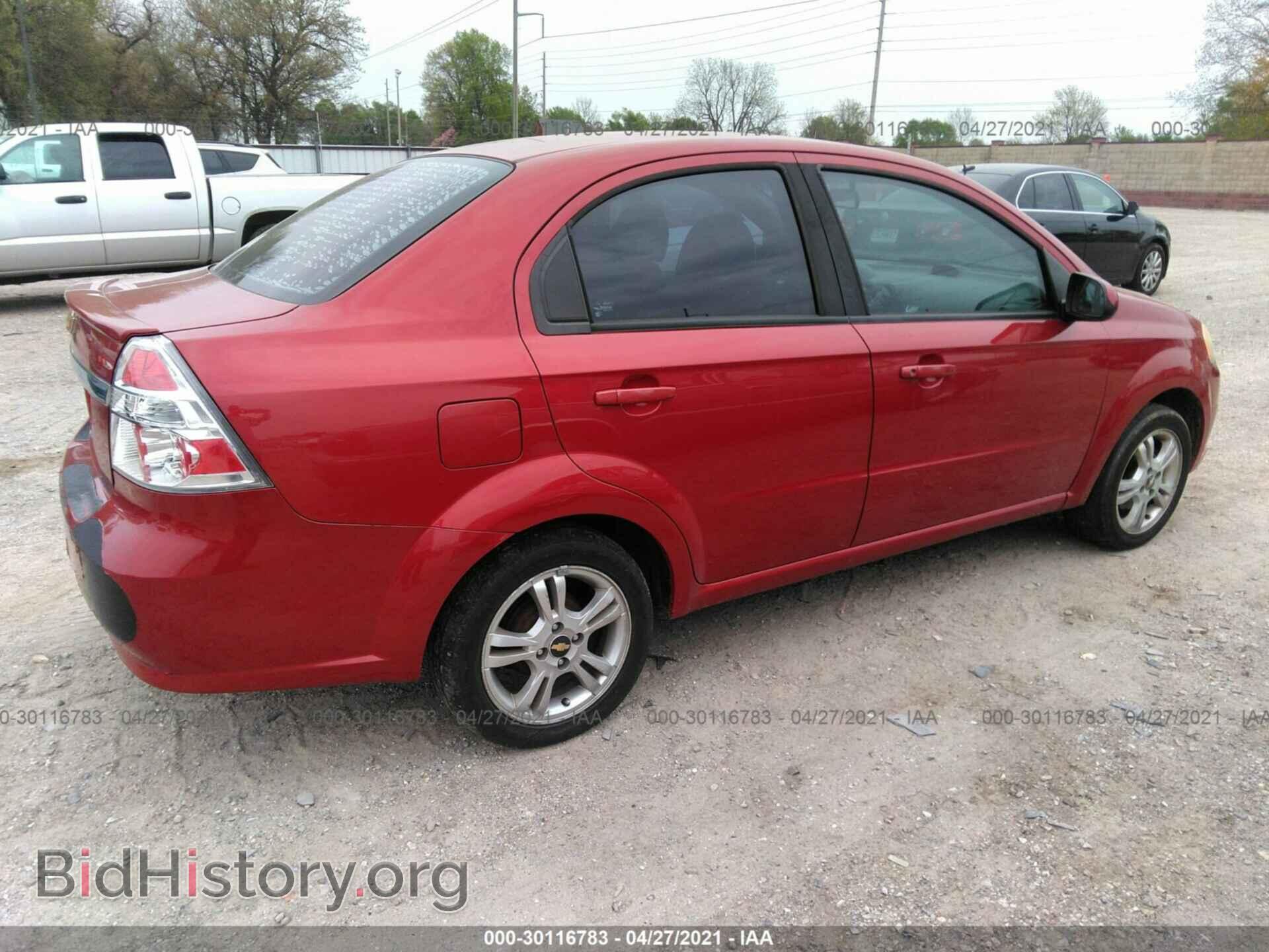 2011 CHEVROLET AVEO - VIN: KL1TD5DEXBB130256 - Фото 4