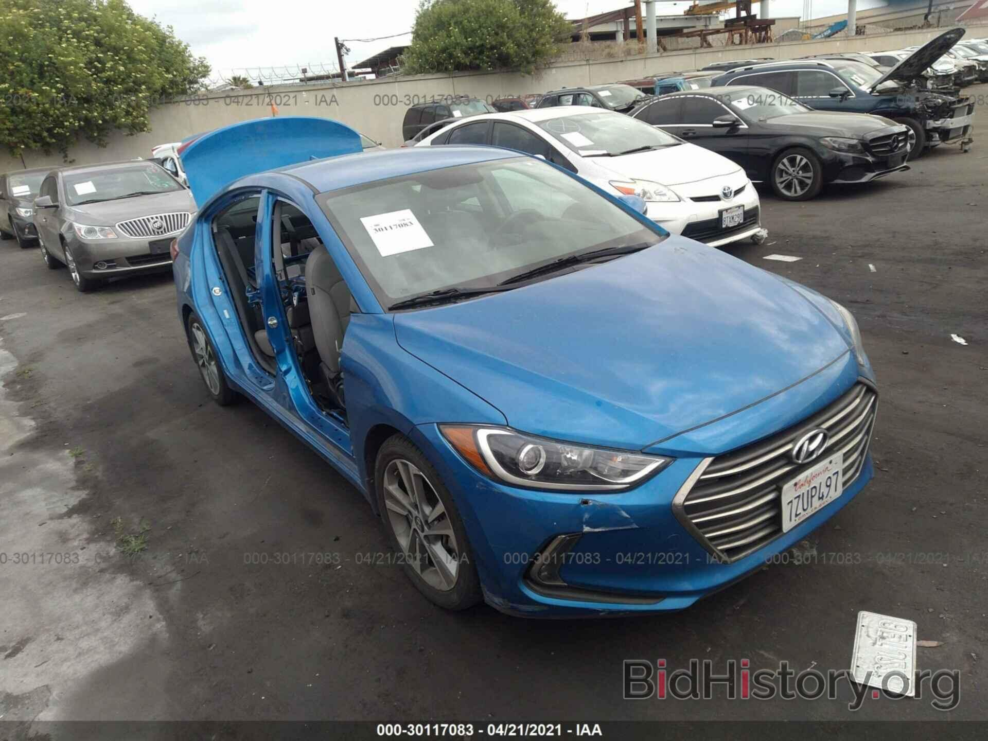 Photo KMHD84LF0HU354747 - HYUNDAI ELANTRA 2017