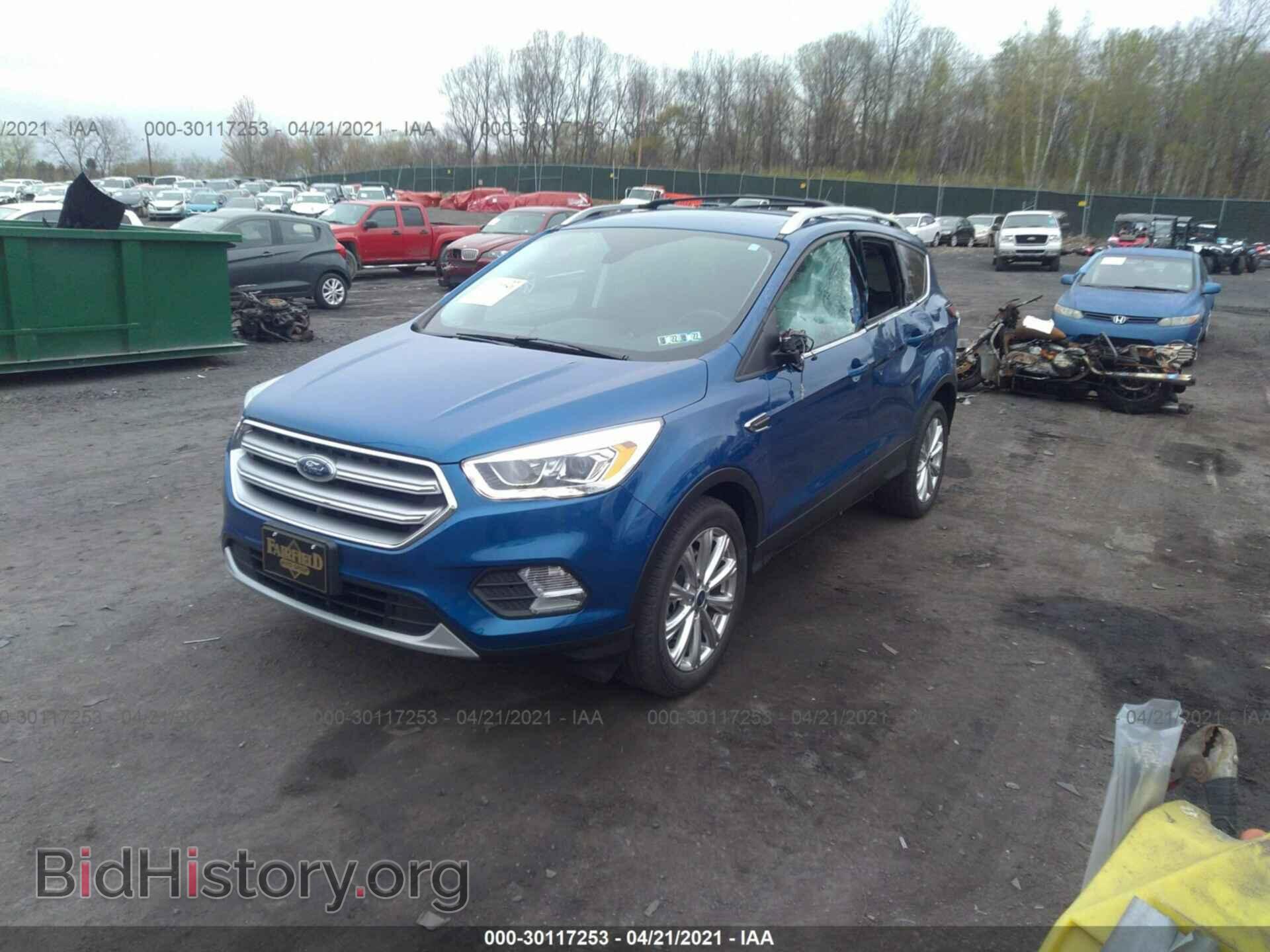 2017 FORD ESCAPE - VIN: 1FMCU9JD7HUD71518 - Фото 2