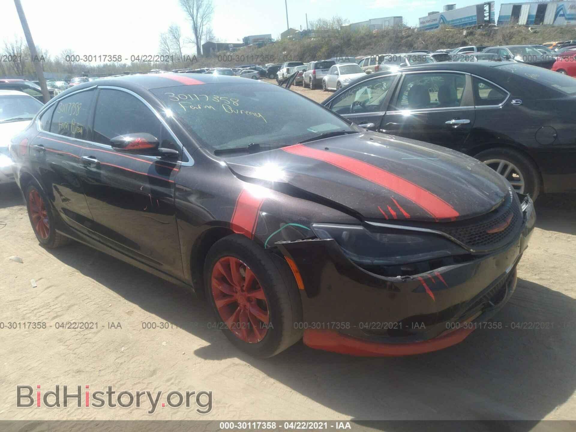Фотография 1C3CCCCB9FN665224 - CHRYSLER 200 2015