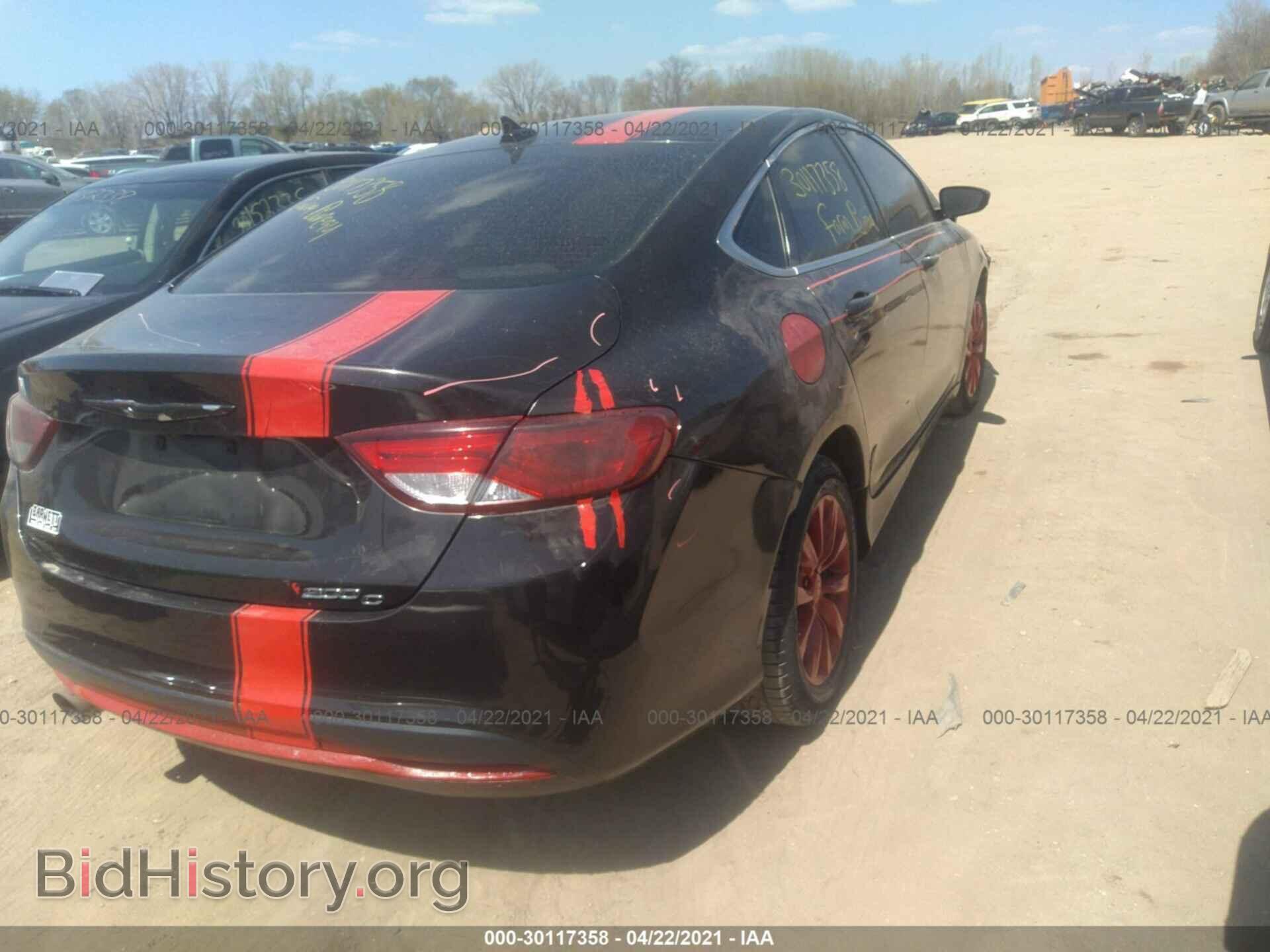 2015 CHRYSLER 200 - VIN: 1C3CCCCB9FN665224 - Фото 4