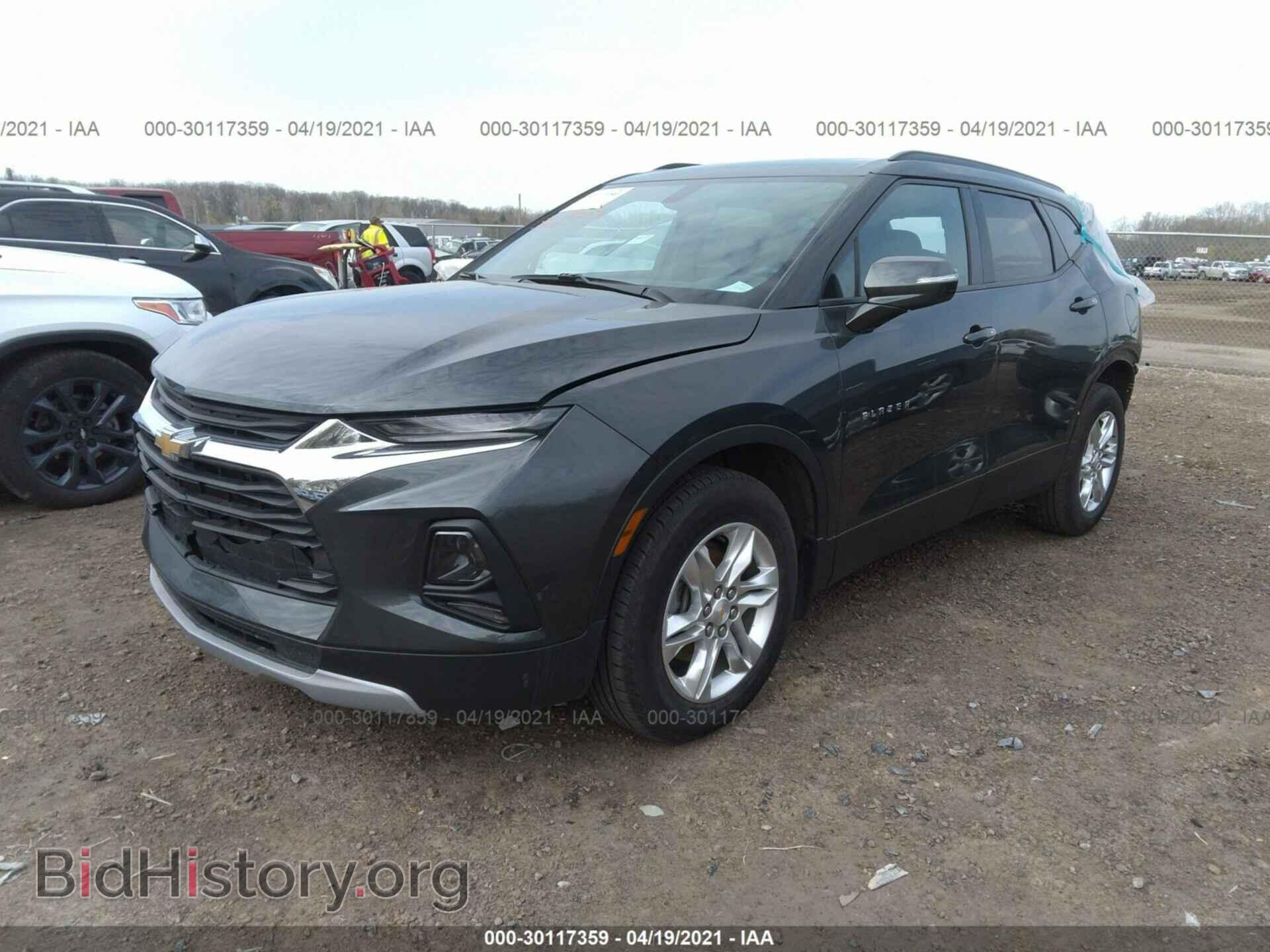 2020 CHEVROLET BLAZER - VIN: 3GNKBCRS1LS603097 - Фото 2