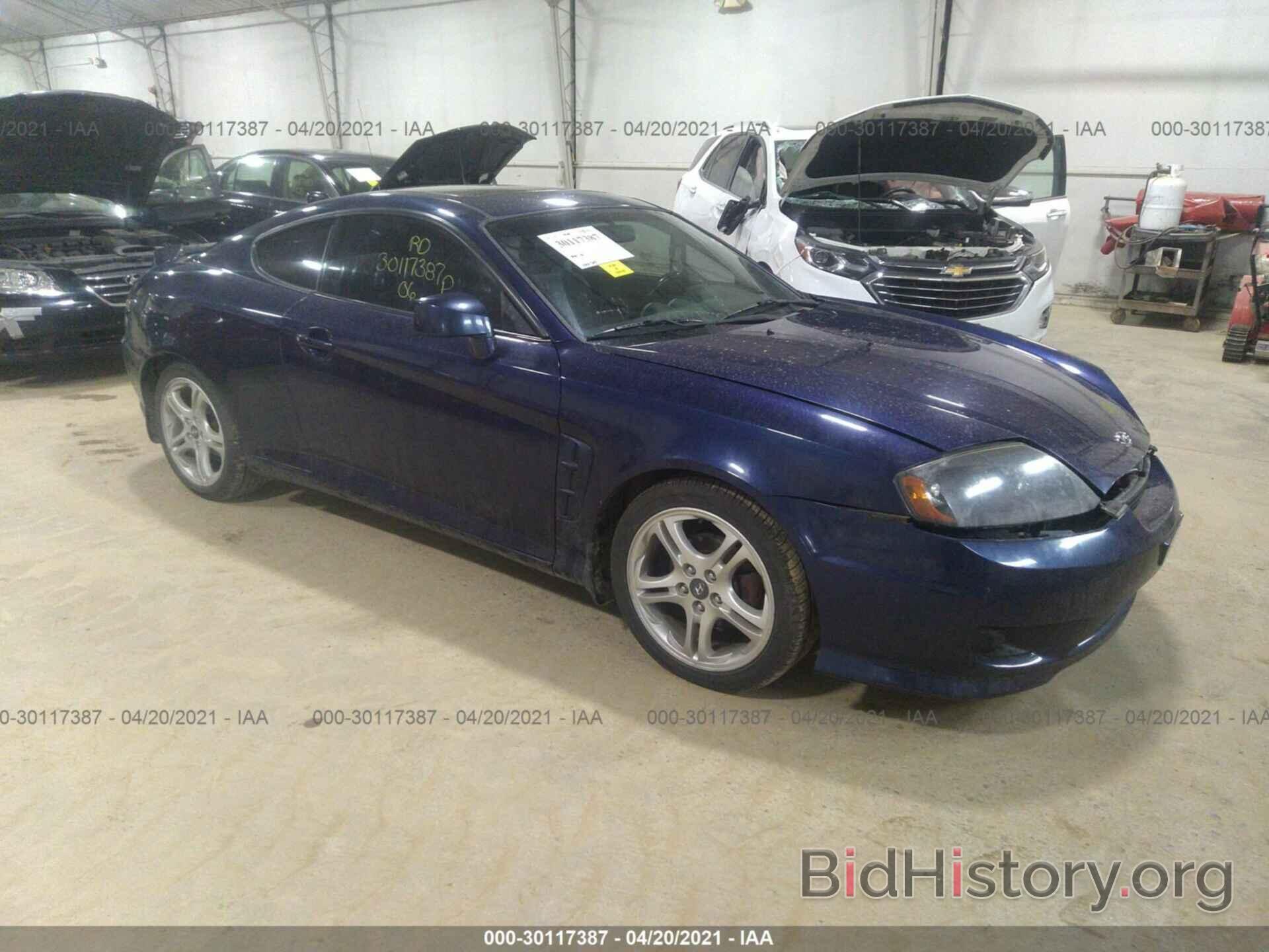 Фотография KMHHN65F06U228758 - HYUNDAI TIBURON 2006