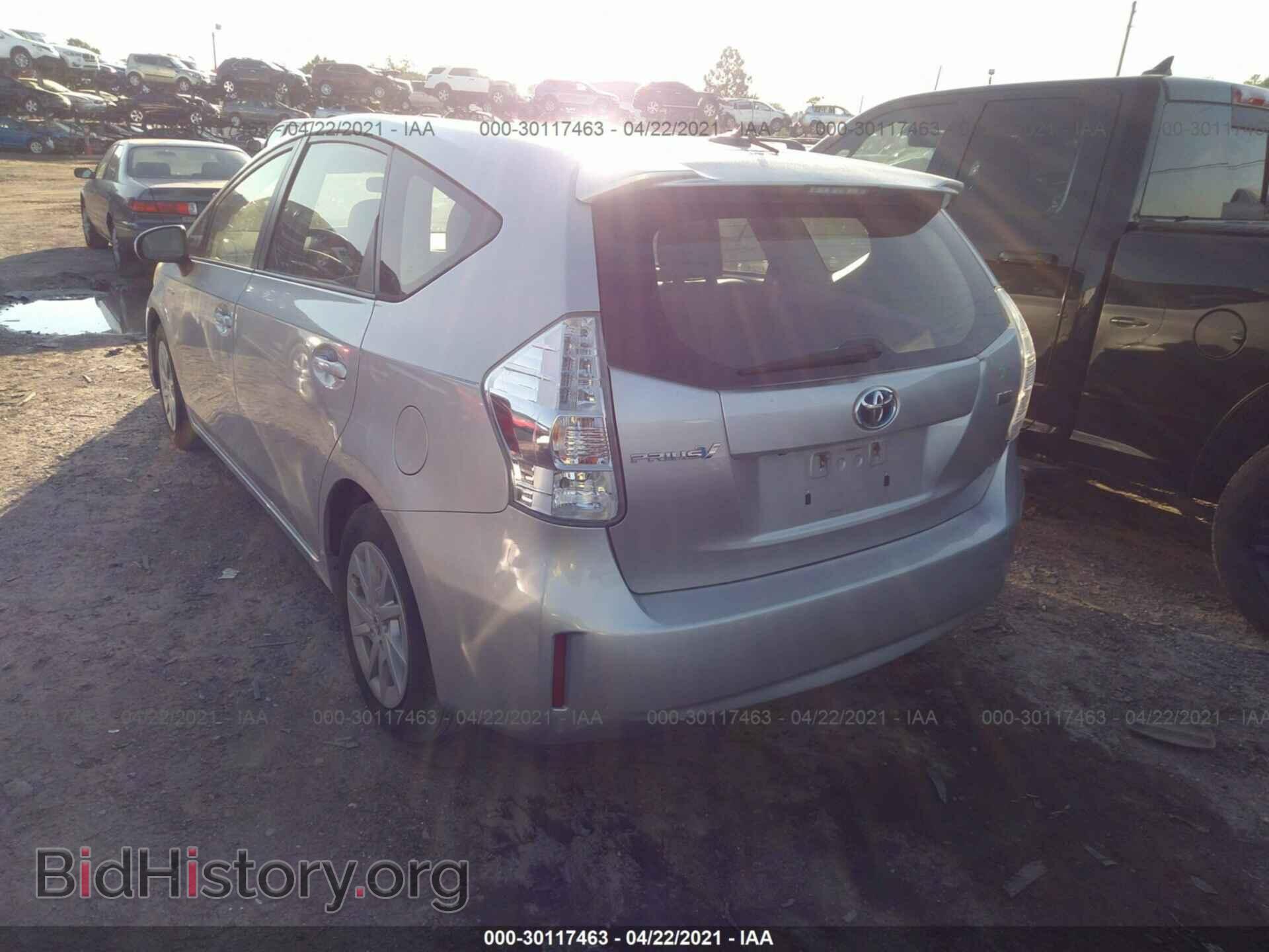 2013 TOYOTA PRIUS V - VIN: JTDZN3EU9D3283668 - Фото 3